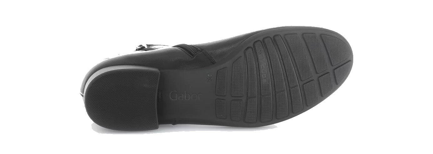 '72.719.57' women's wide fit (H) ankle boot - black