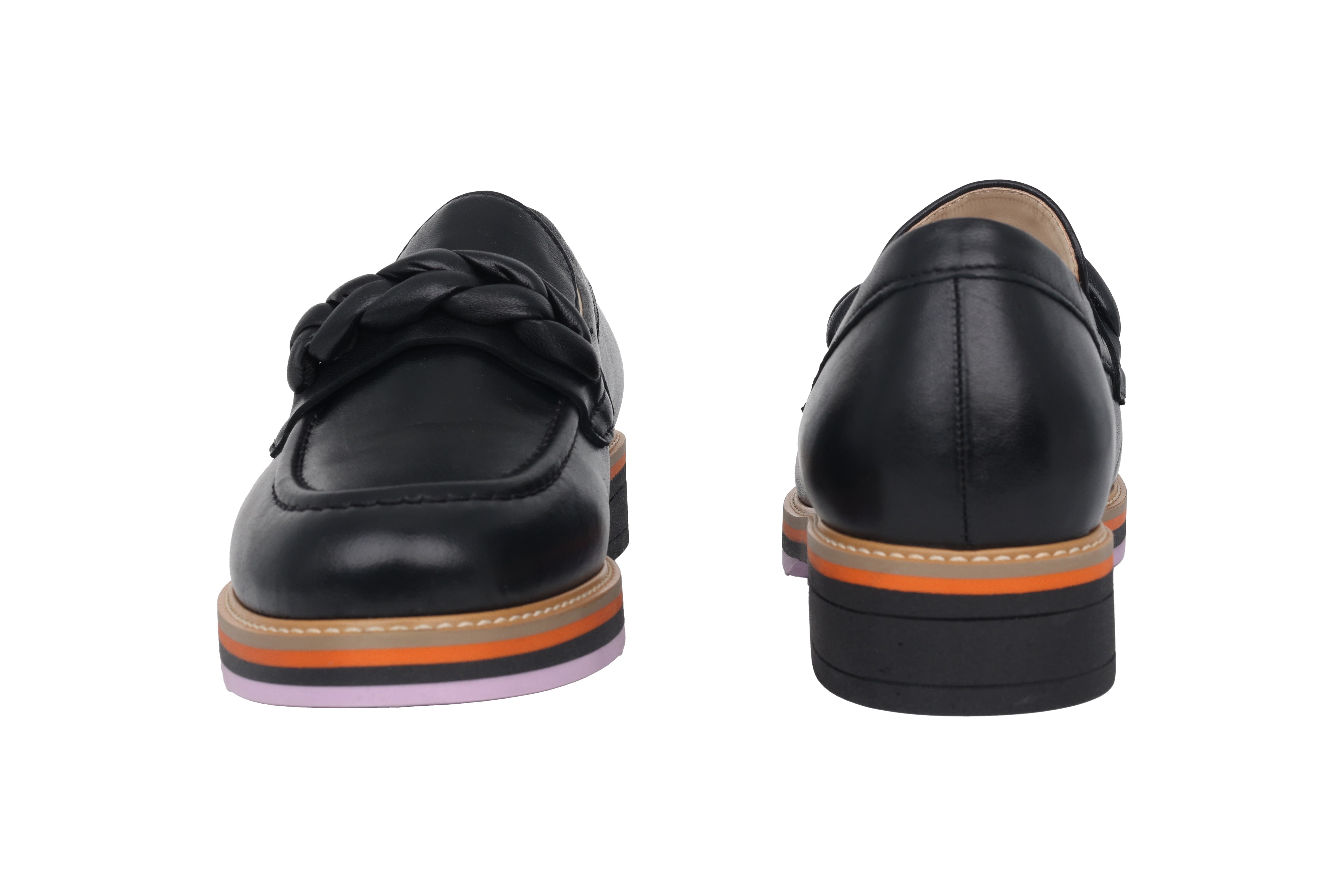 Mocassino da donna '22.462.27' scarpe con tacco - nero