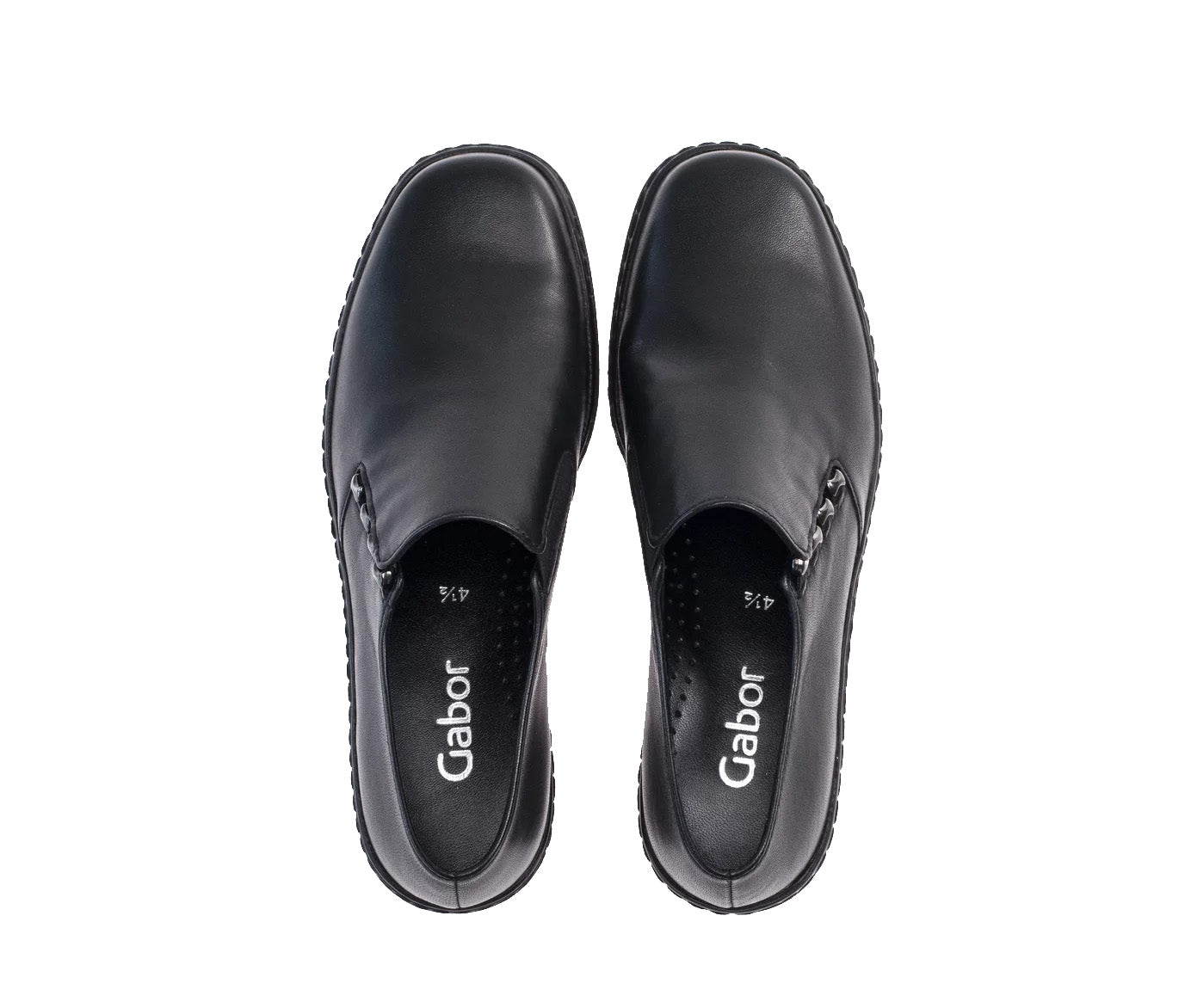 Gesloten damespump '04.443.27' - Zwart