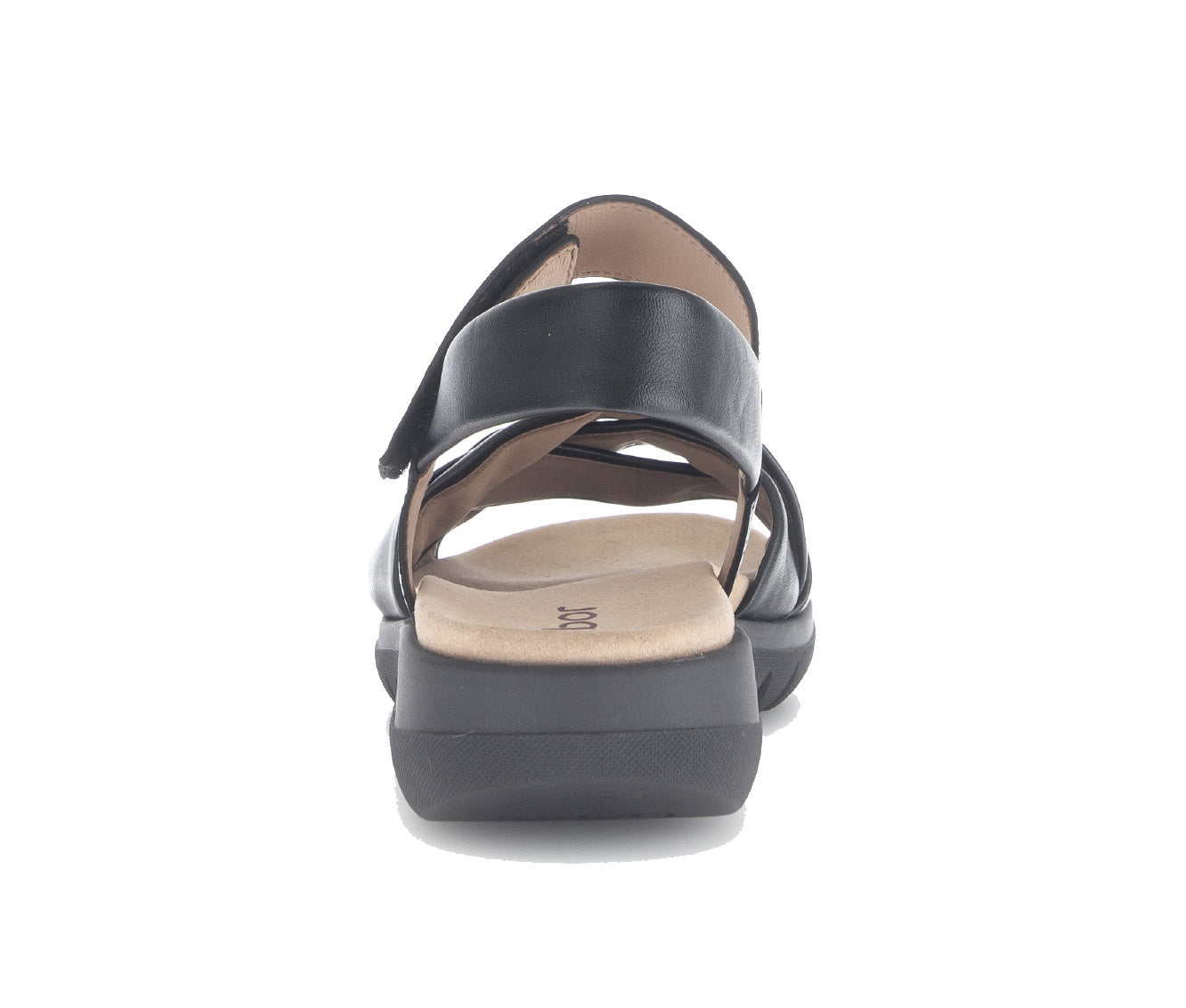 Damessandaal '84.812.27' - zwart