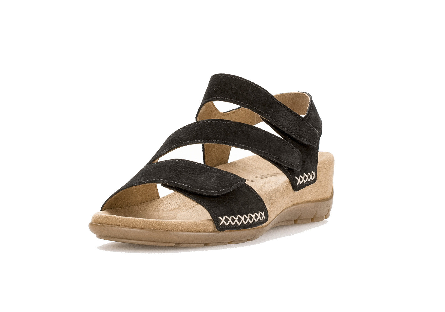 Damessandaal '83.734.17' - zwart