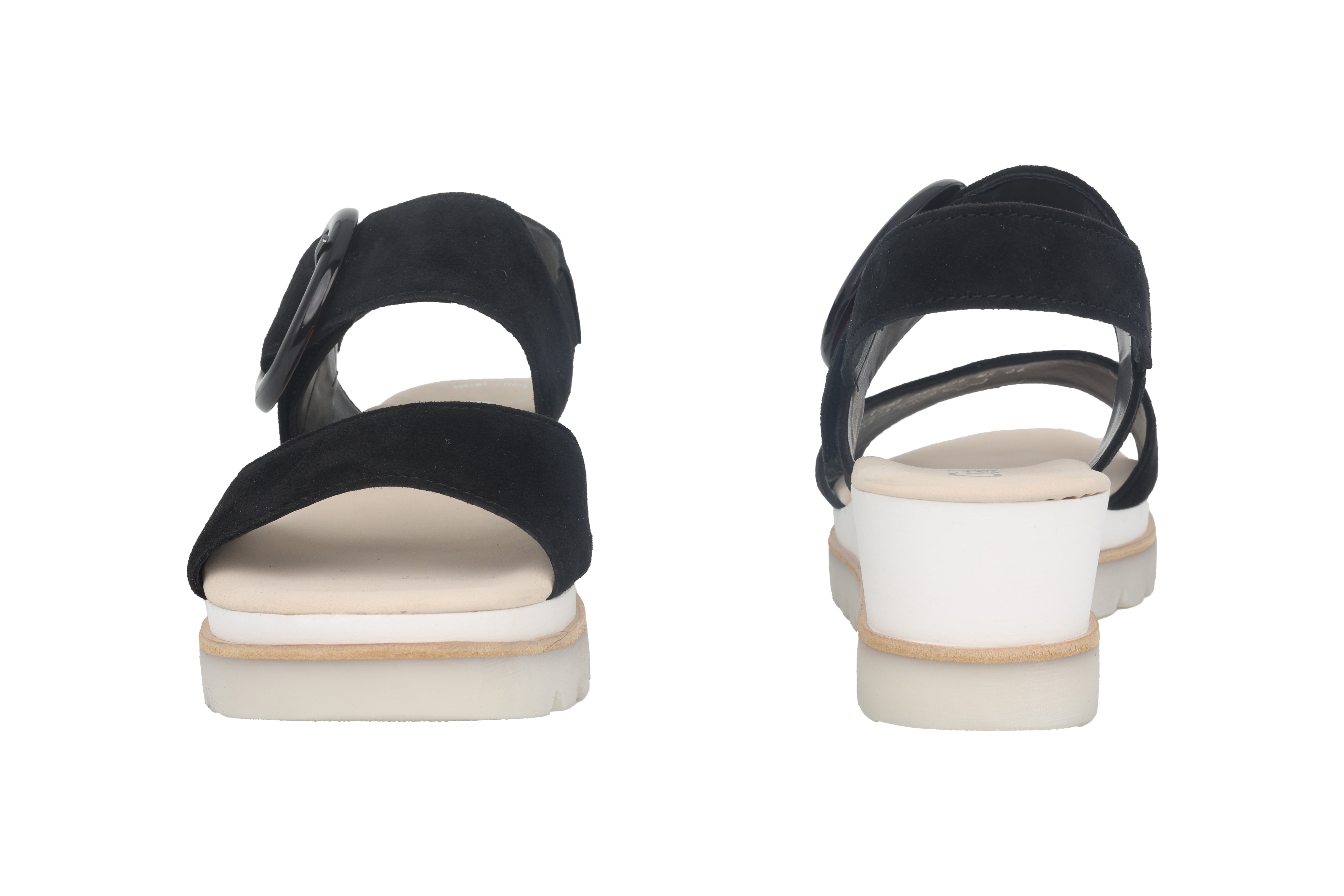 '44.645.37' women's wedge sandal - Black