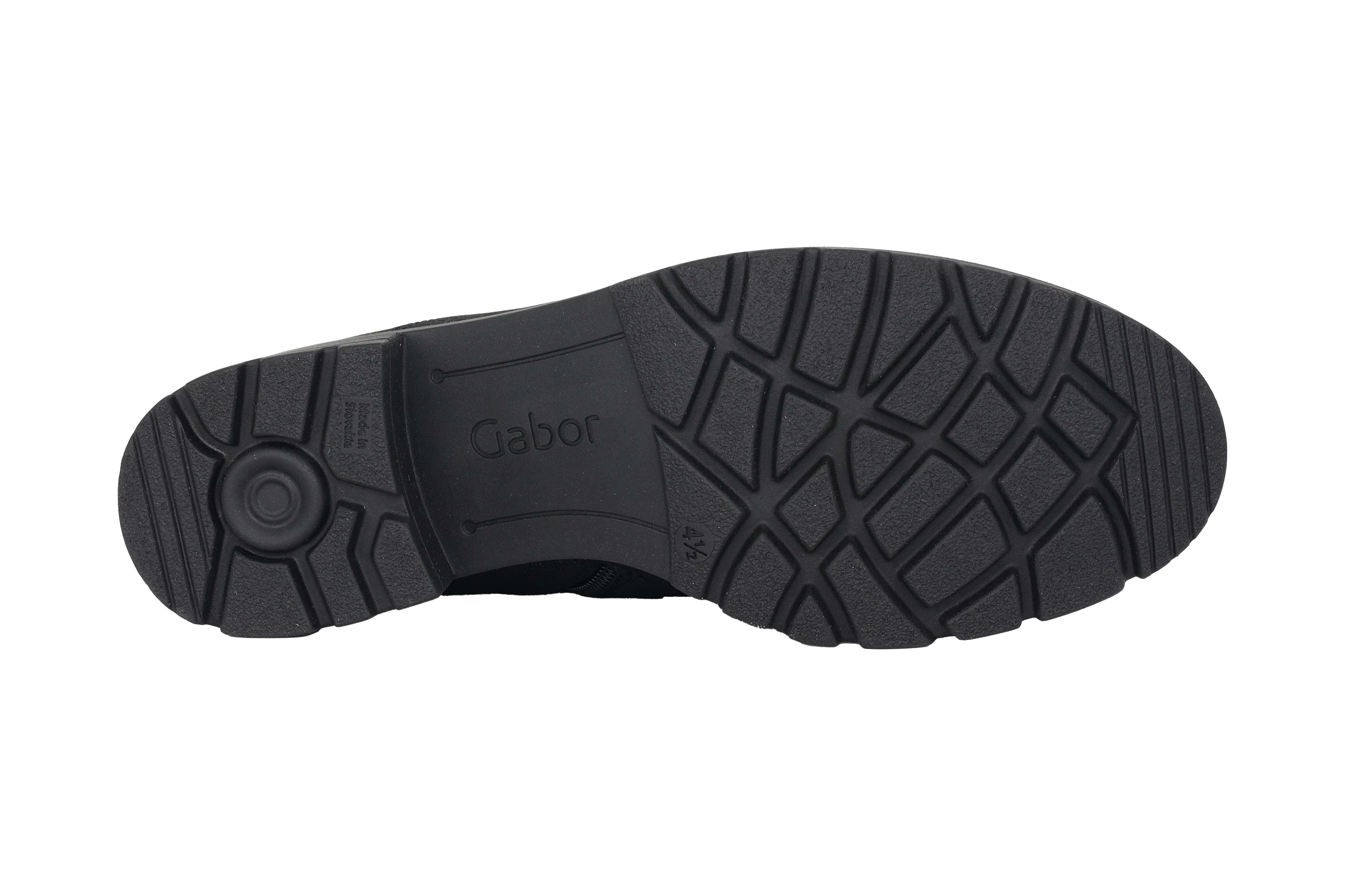 Stivaletto con zip e lacci da donna '52.786.86' - blu