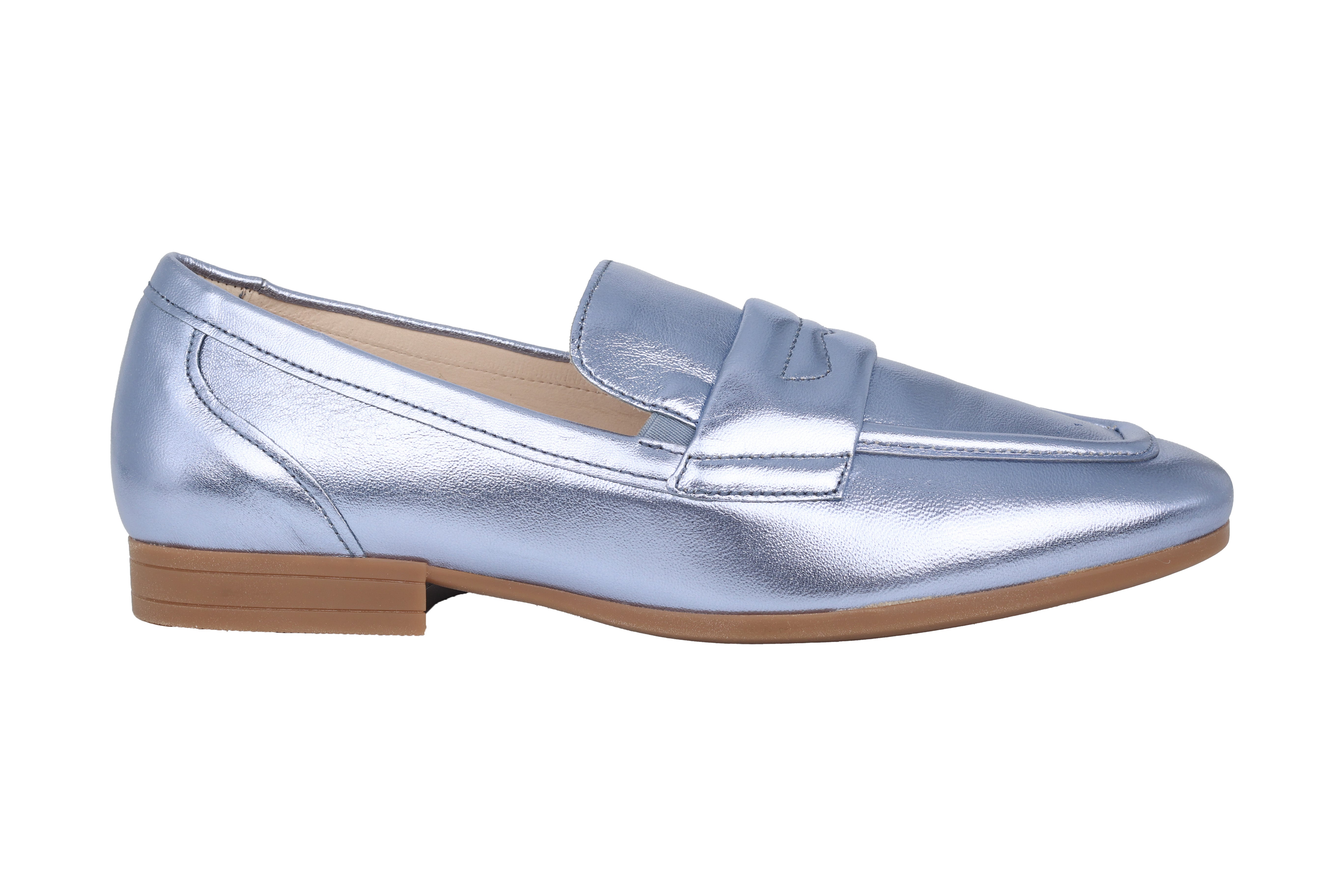 Damesmocassins '22.424.86' - blauw lak