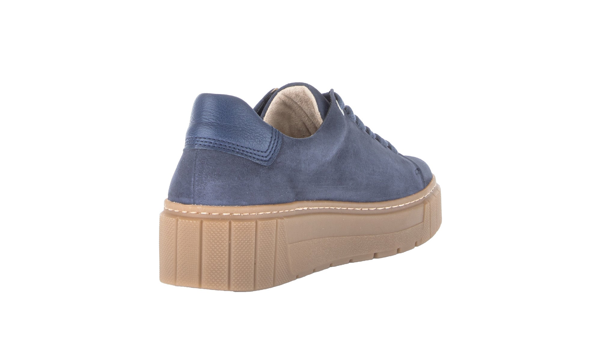 '86.410.36' women's wide fit (H) lace-up sneaker - blue