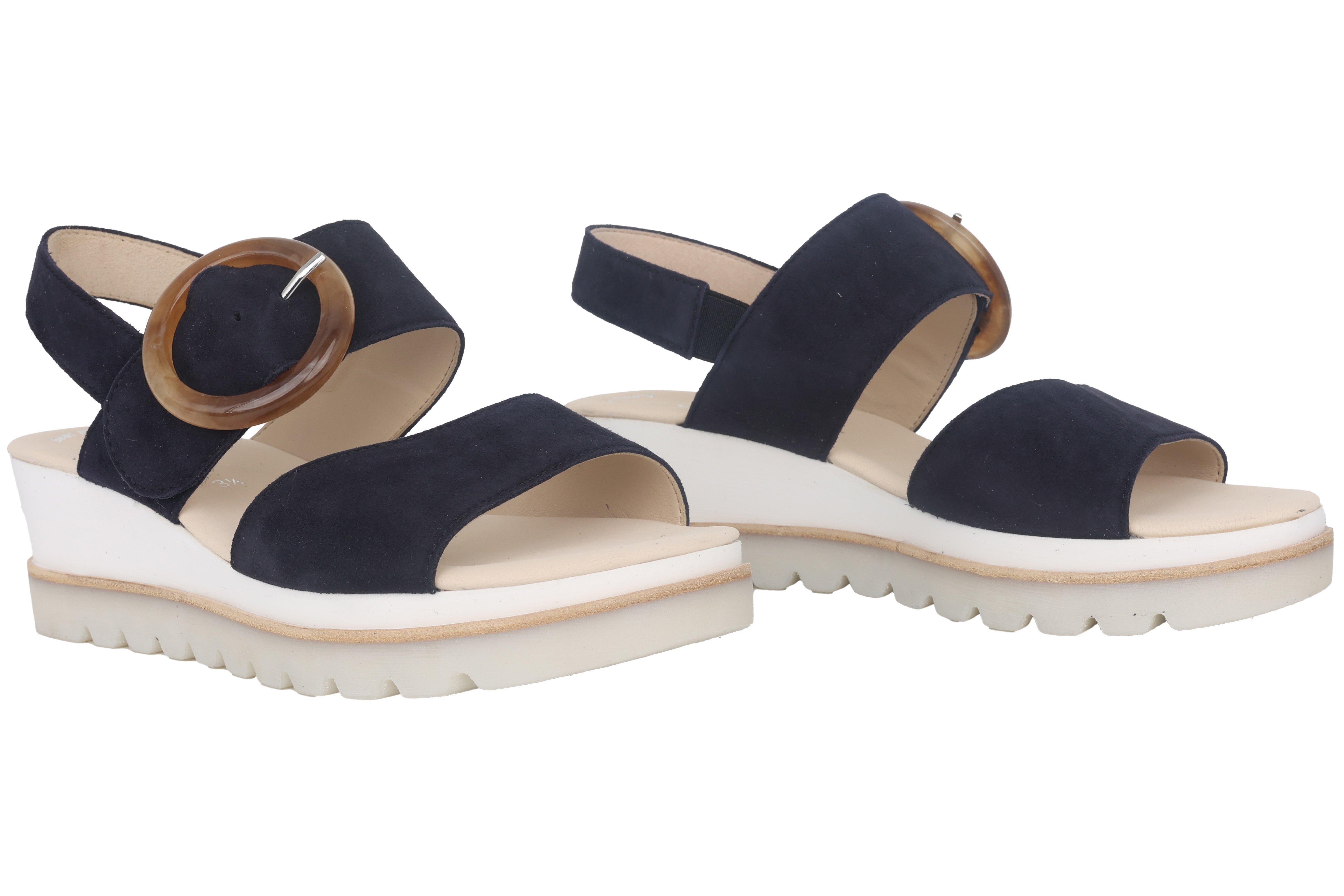 '44.645.16' women's wedge sandal - Blue