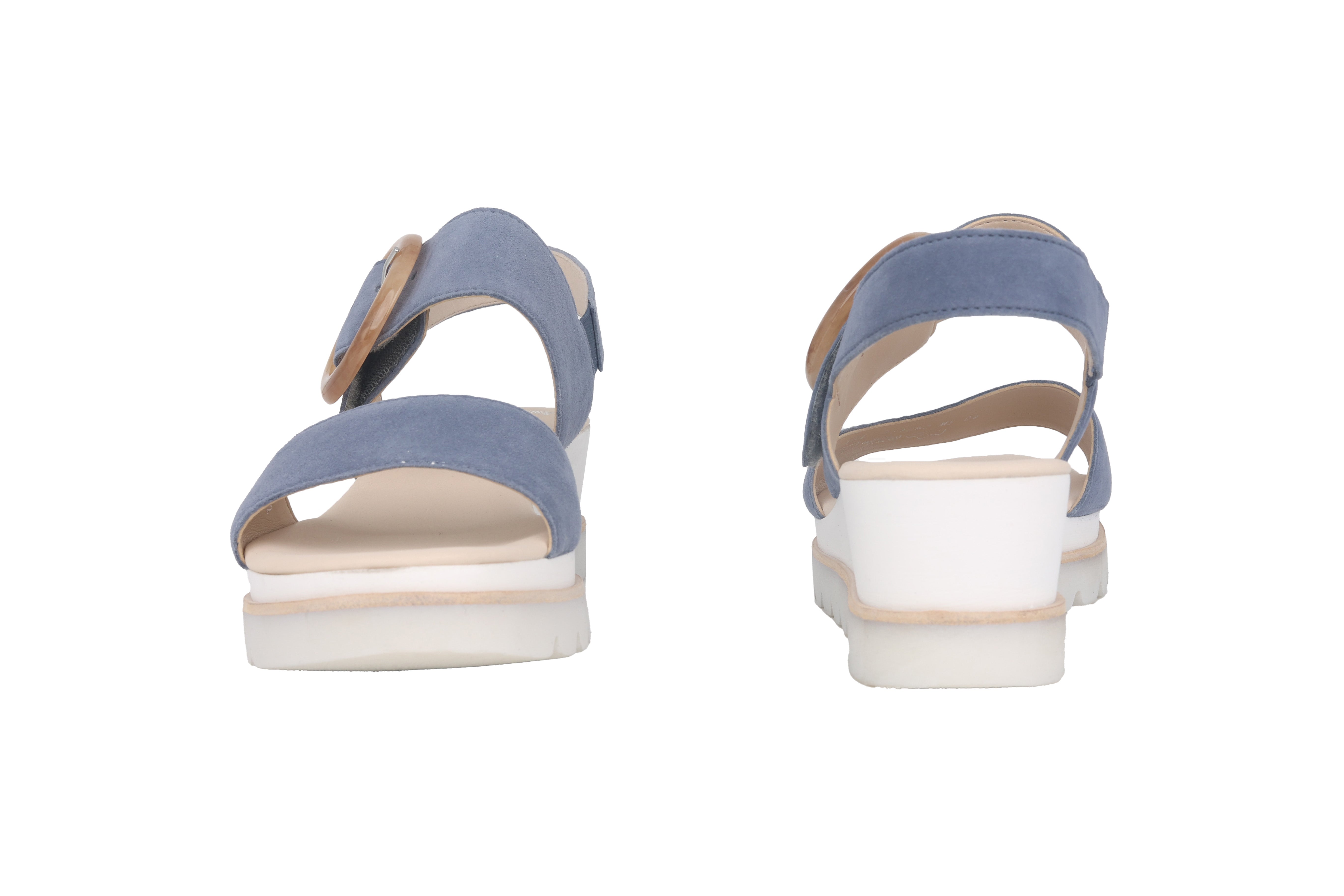 '44.645.18' women's wedge sandal - Blue