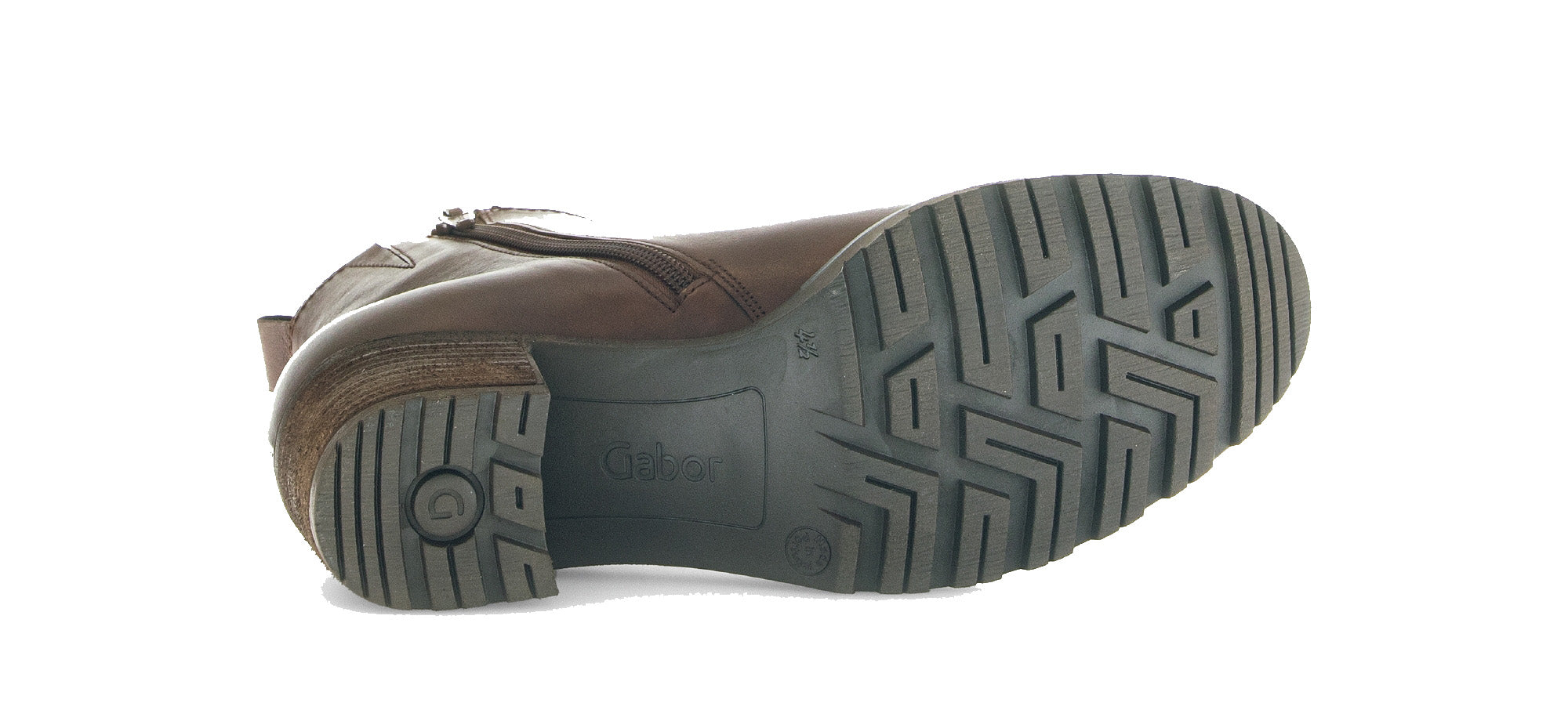 '72.803.54' women's ankle boot - brown