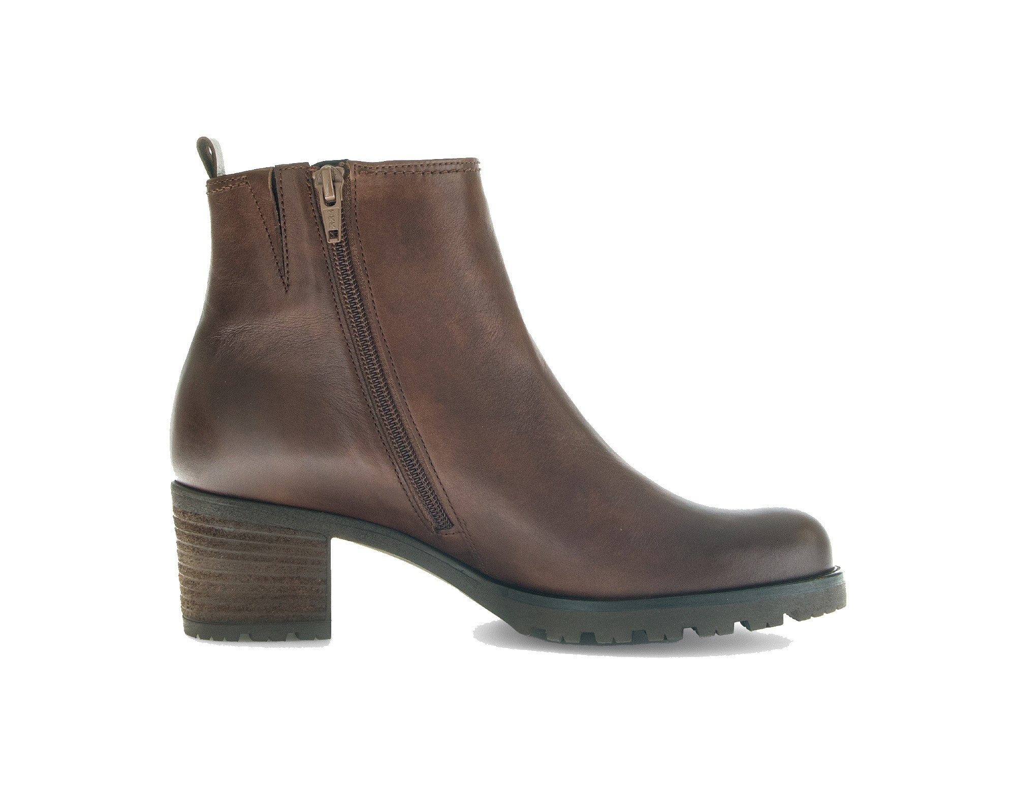 '72.803.54' women's ankle boot - brown