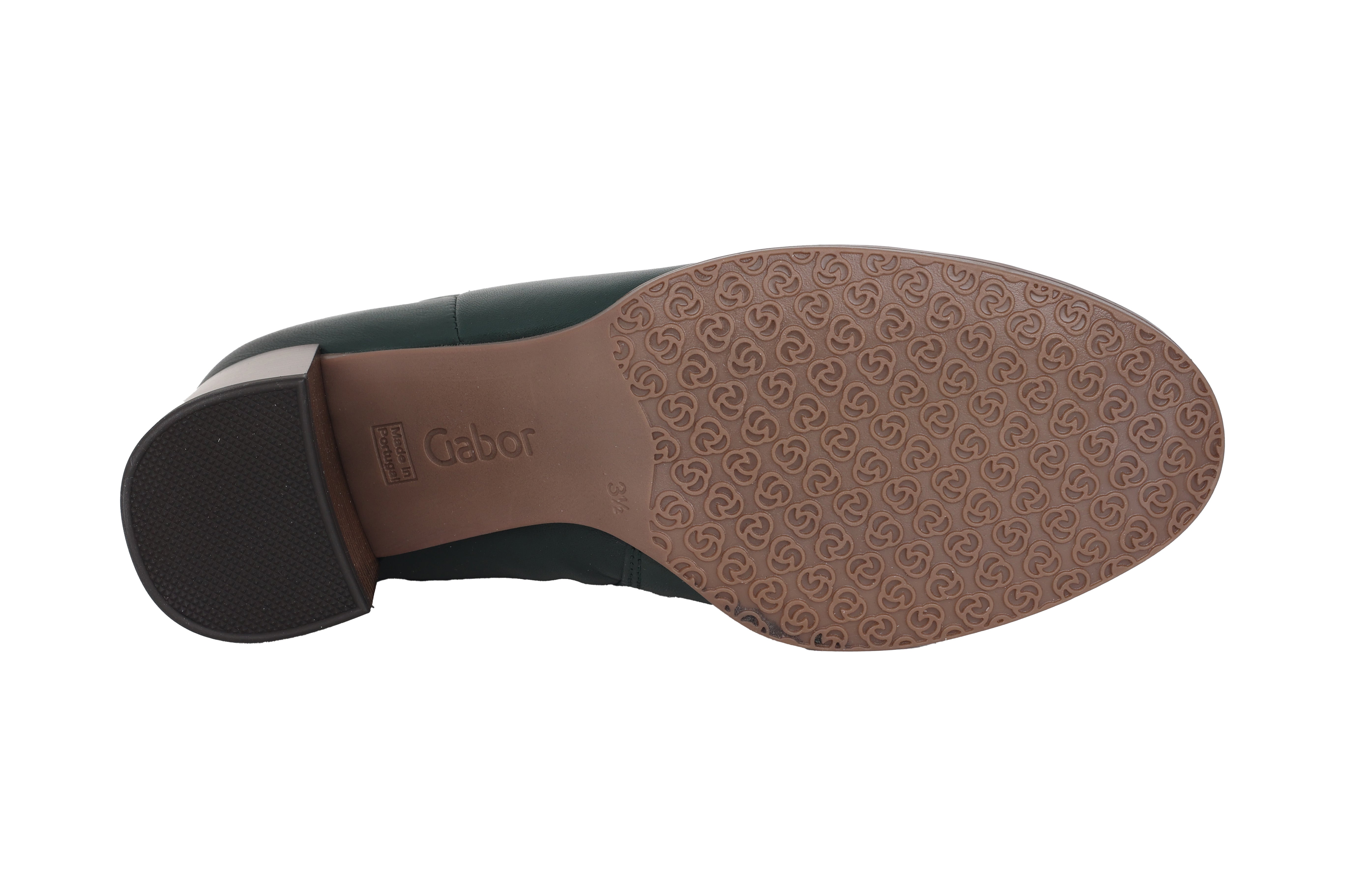 '52.951.63' women's heeled dressed boot - green