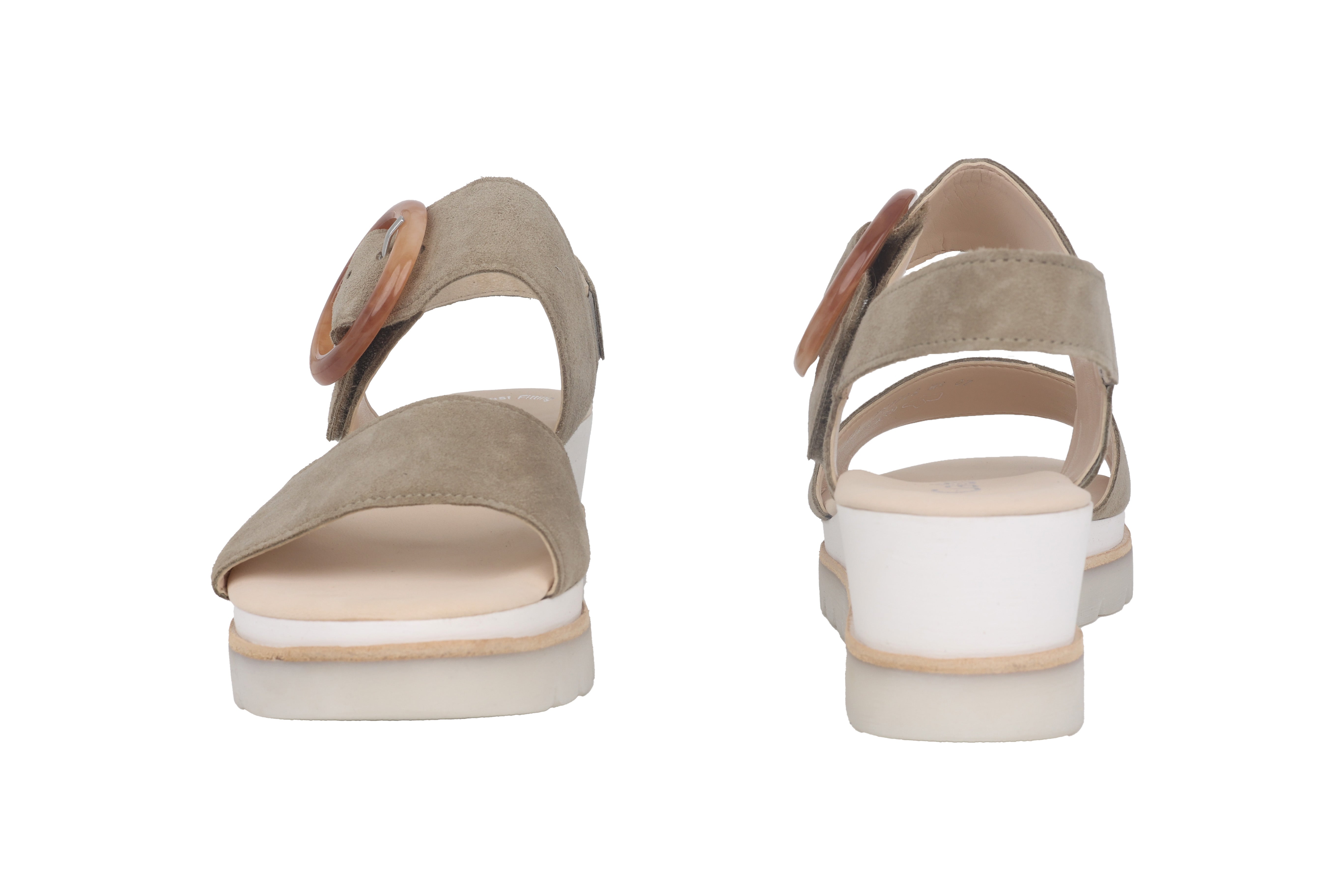 Damen-Keilsandalette '44.645.19' – Grün