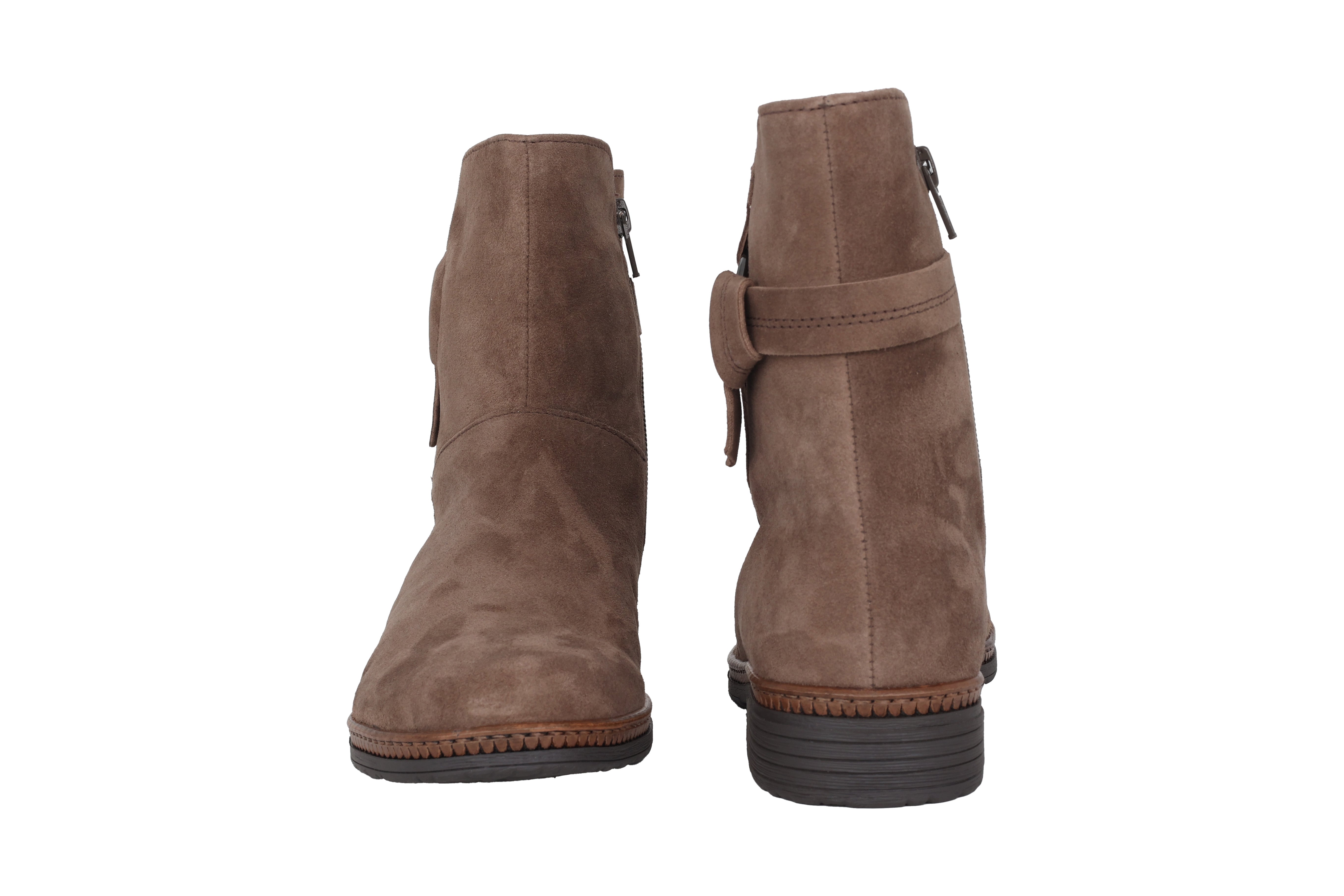 '54.671.10' women's zipper boot - grey