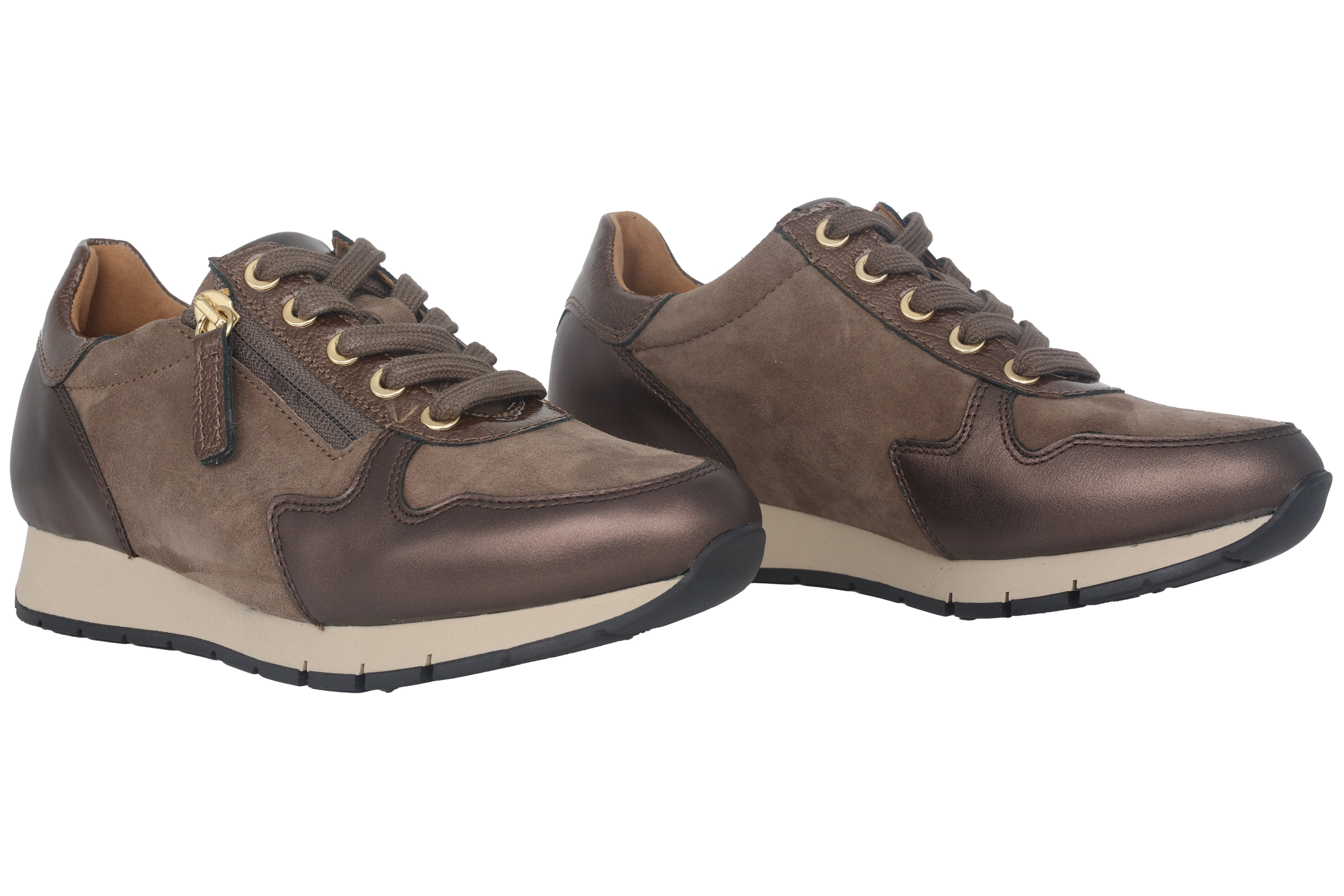 Damen-Schnürschuh „52.488.20“ – grau