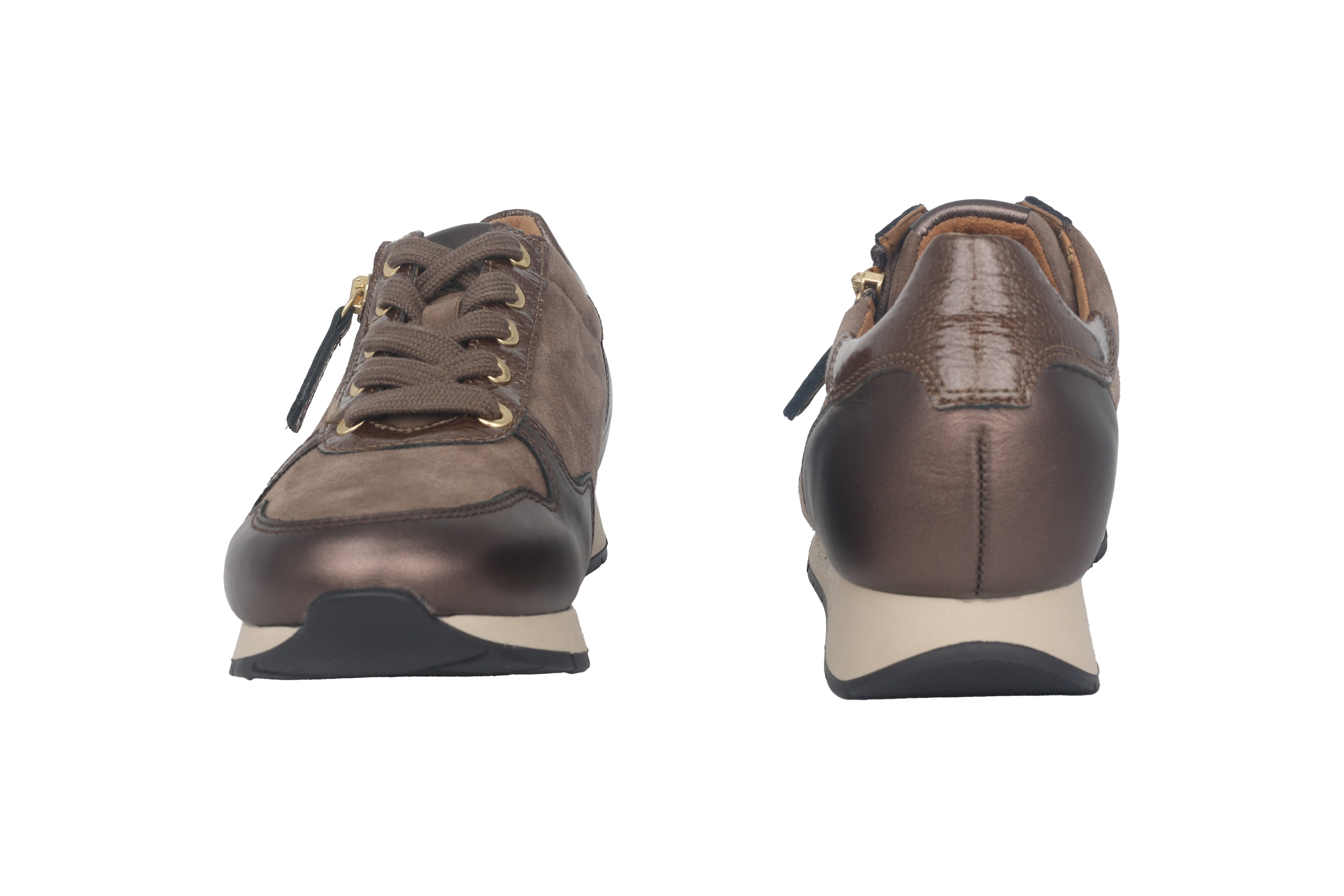 Damen-Schnürschuh „52.488.20“ – grau