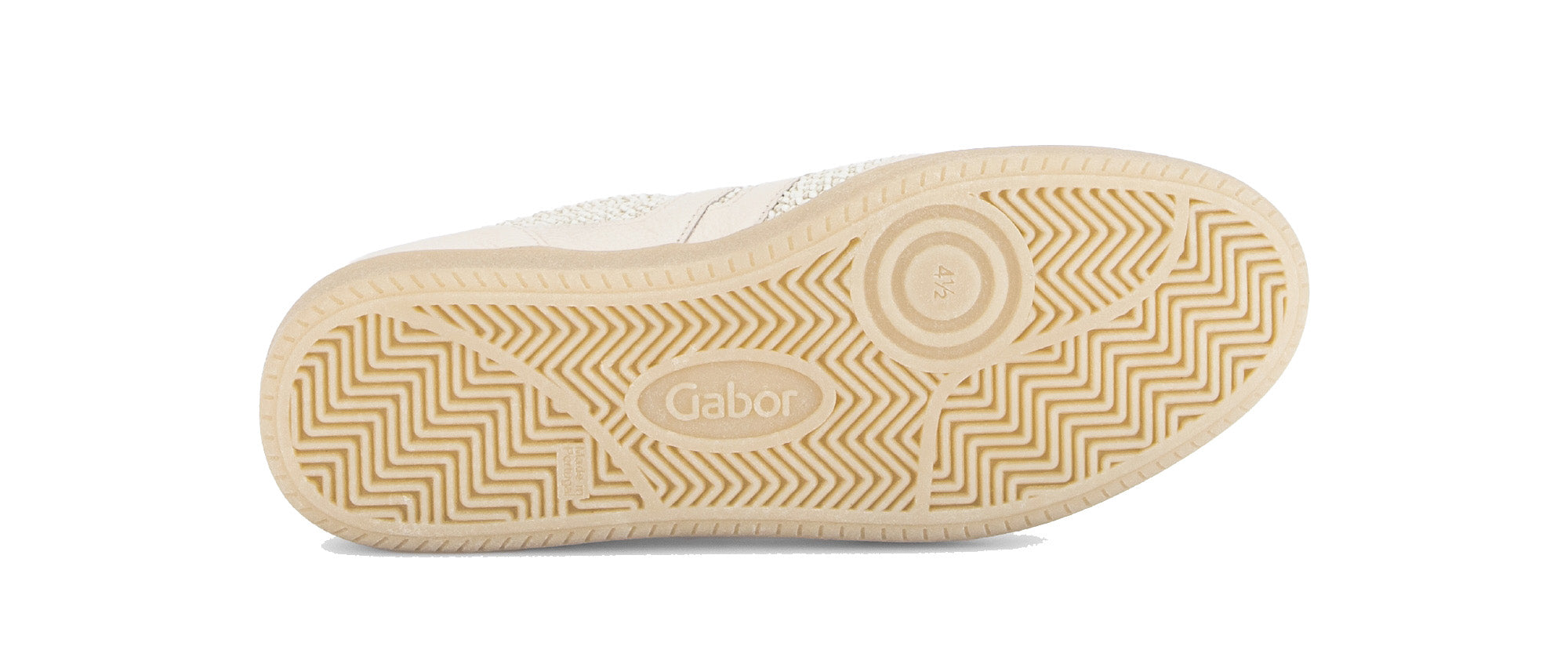 Dames veterschoenen '83.300.42' - gebroken wit/beige