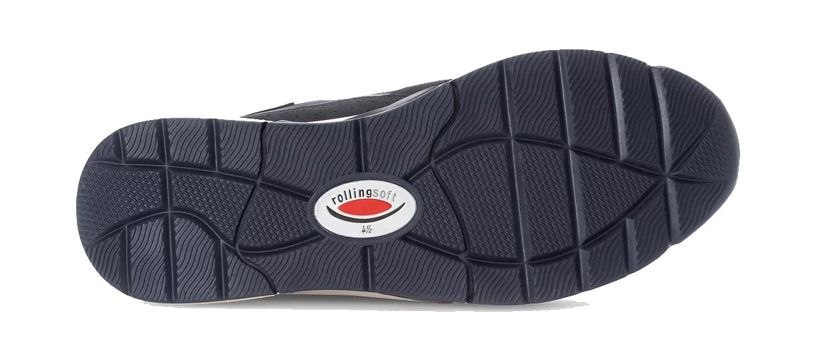 '76.878.46' zapatilla de mujer con cordones y ruedas - Azul