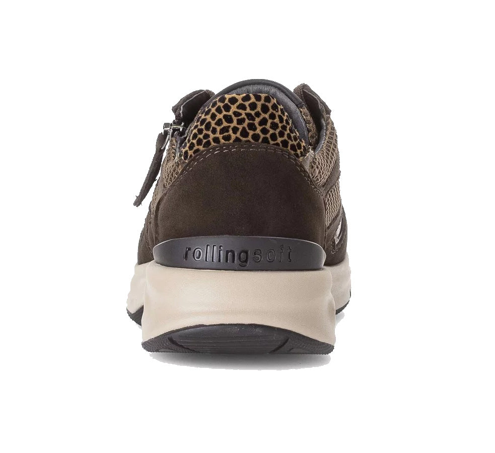 '76.896.44' women's walking rolling lace-up sneaker - Multicolour