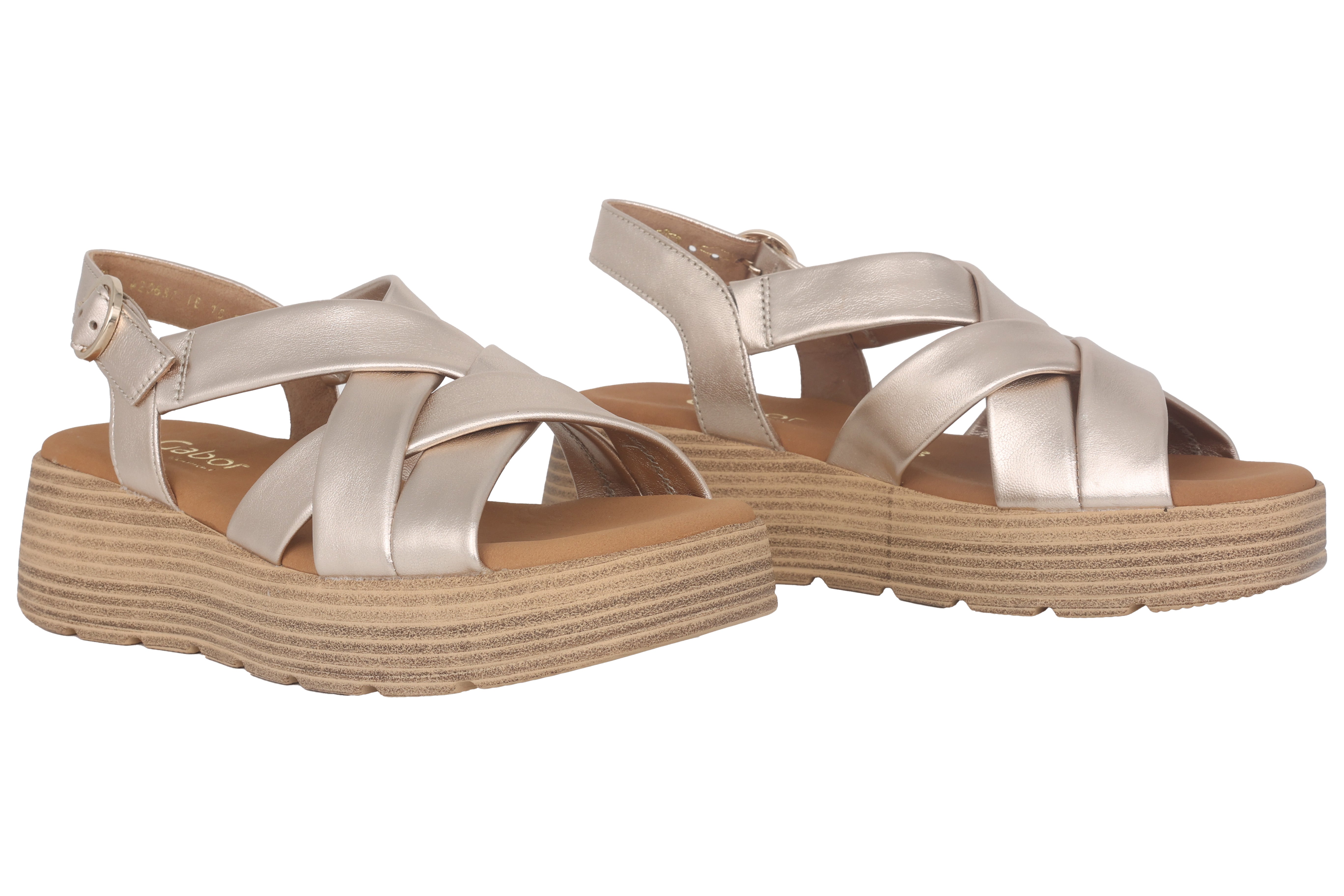 Damensandale '42.872.82' - Silber