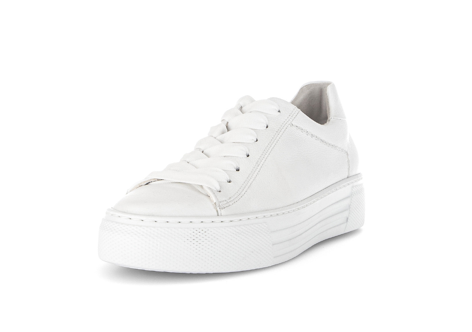 '86.460.50' women's lace-up sneaker - white
