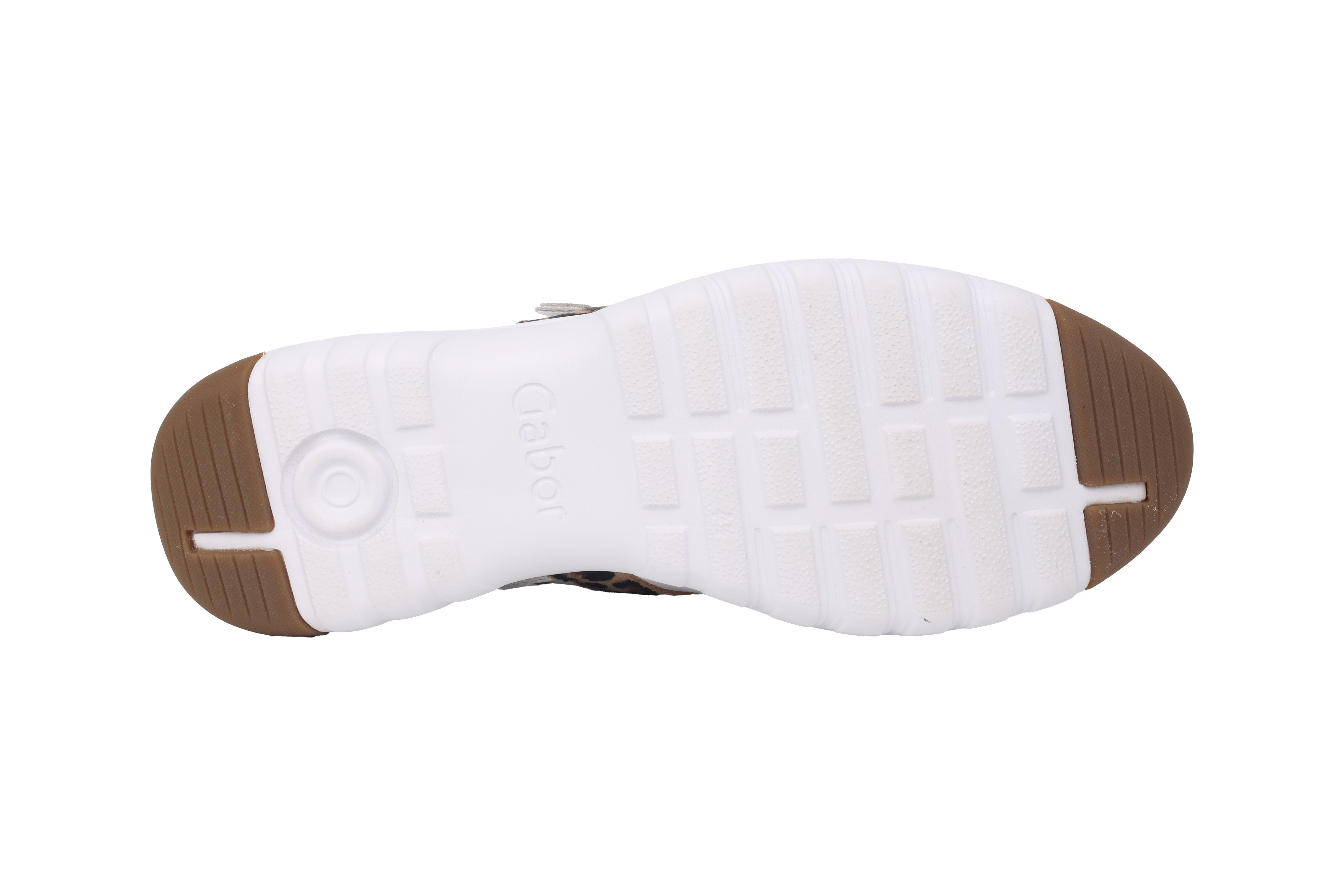 Damessneaker met veters en ritssluiting '46.318.51' - Wit mix