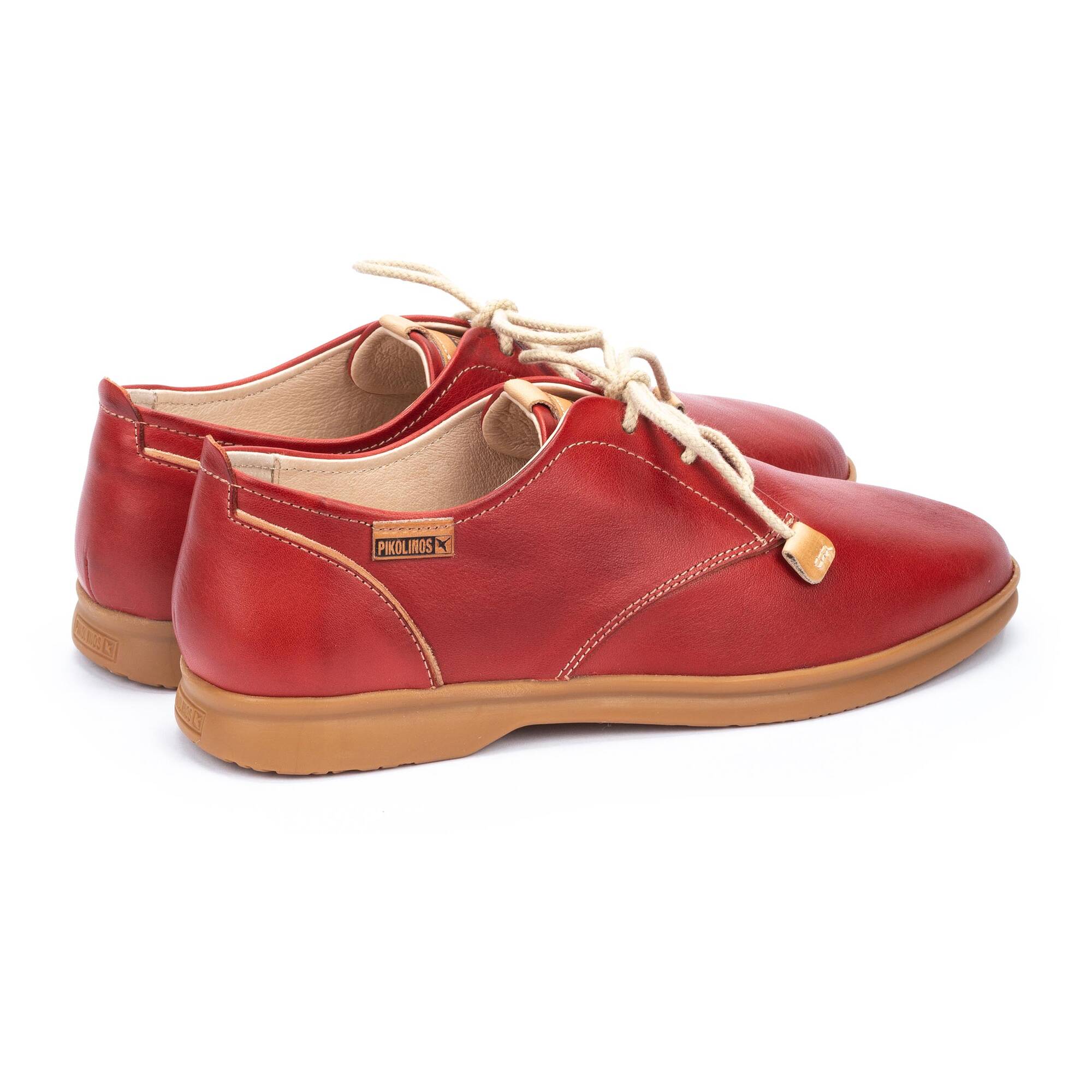 Damesveterschoen 'Gandia' - Rood - ChaplinshoesDamesveterschoen 'Gandia' - RoodPikolinos