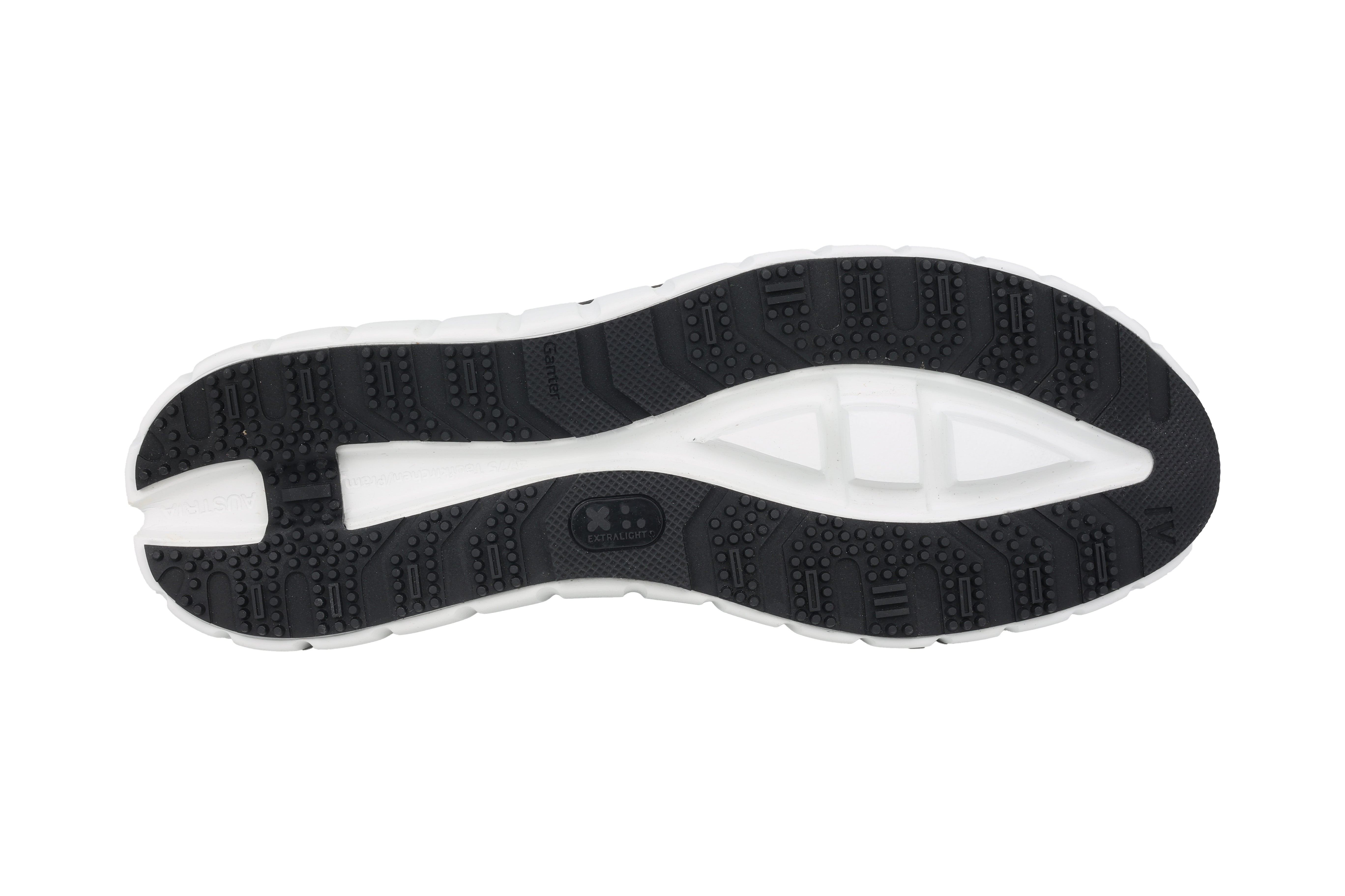 'Evo' herenschoenen met brede pasvorm (H) en veterschoenen - Zwart