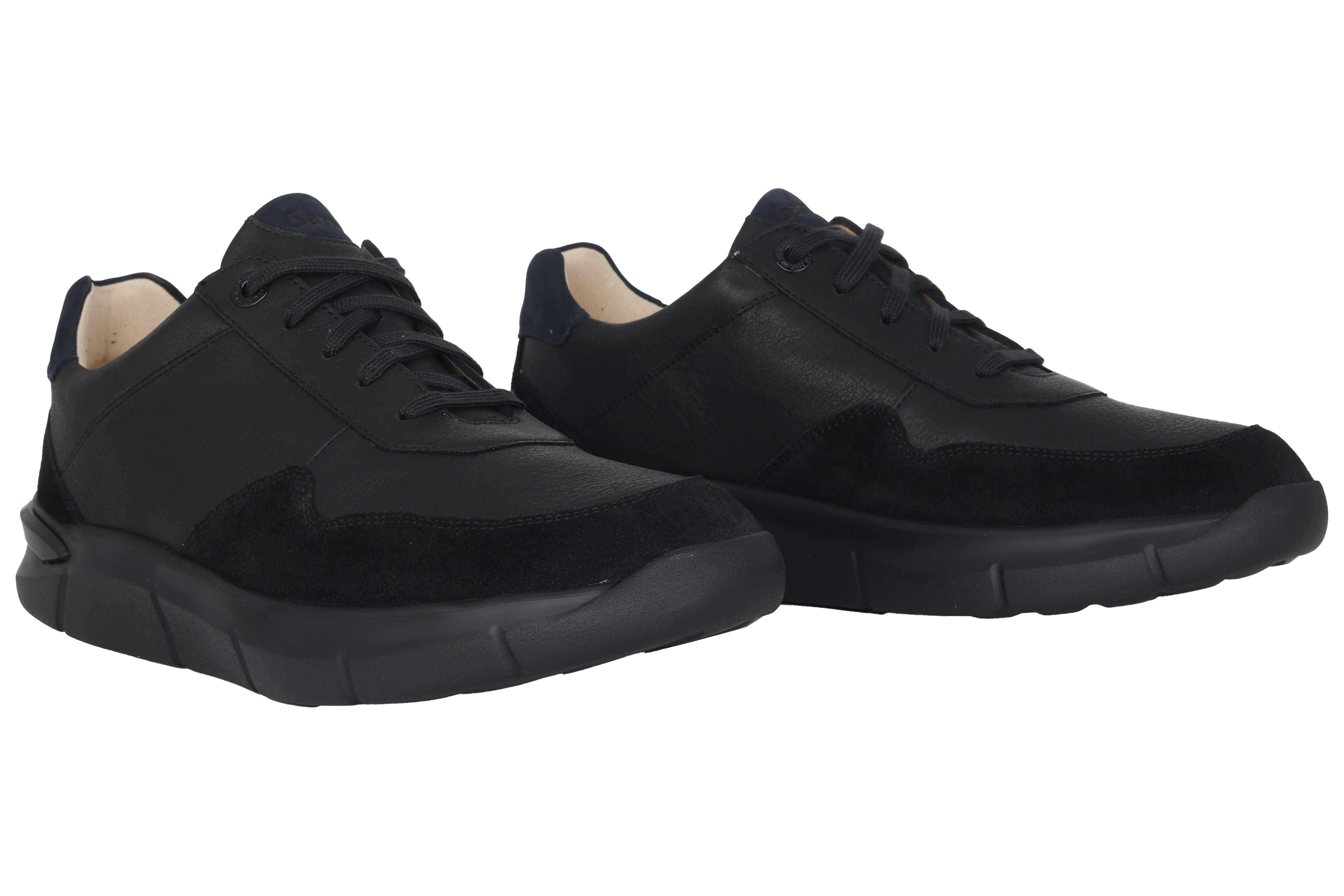 'George' men's walking rolling sneaker - Black