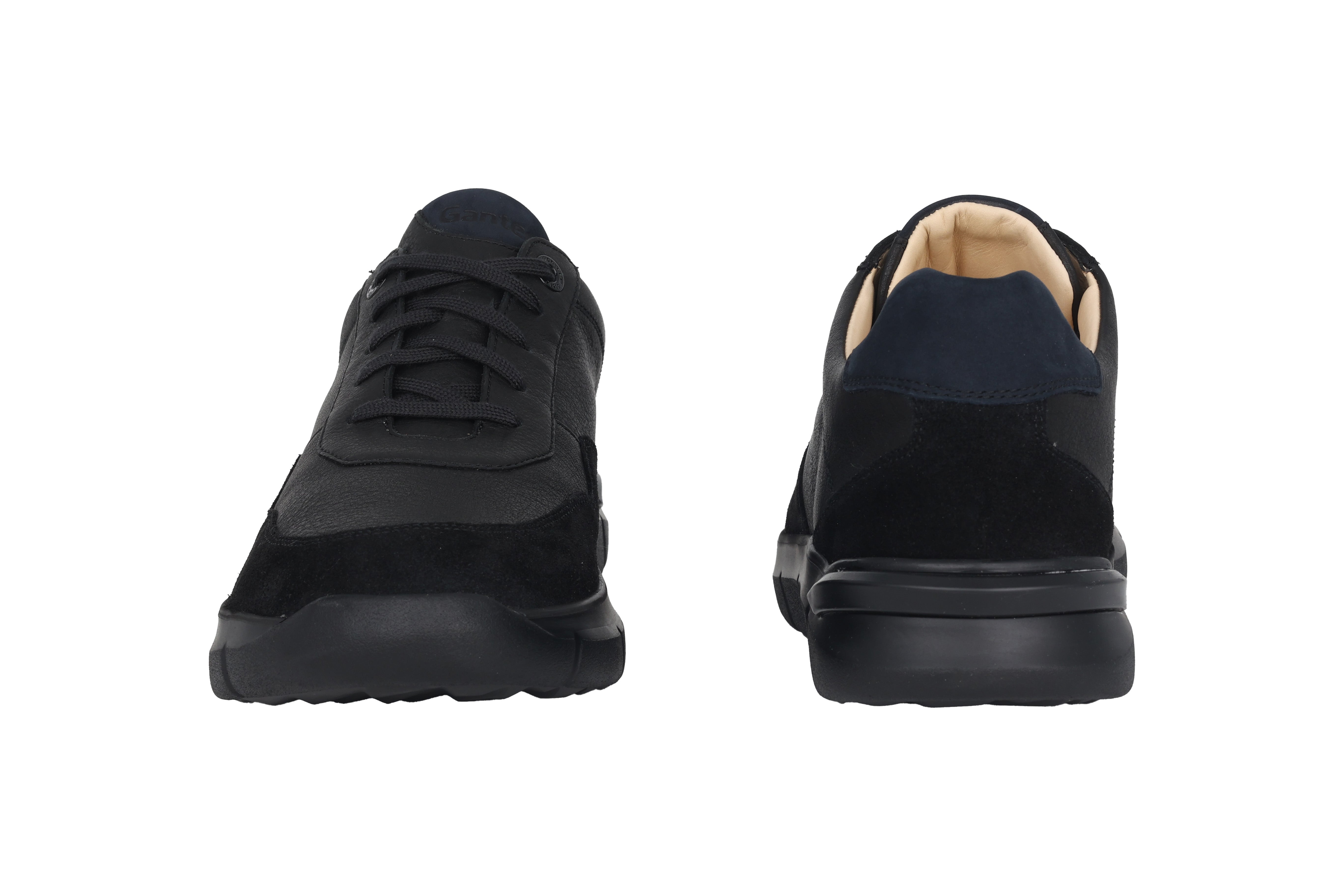 'George' men's walking rolling sneaker - Black