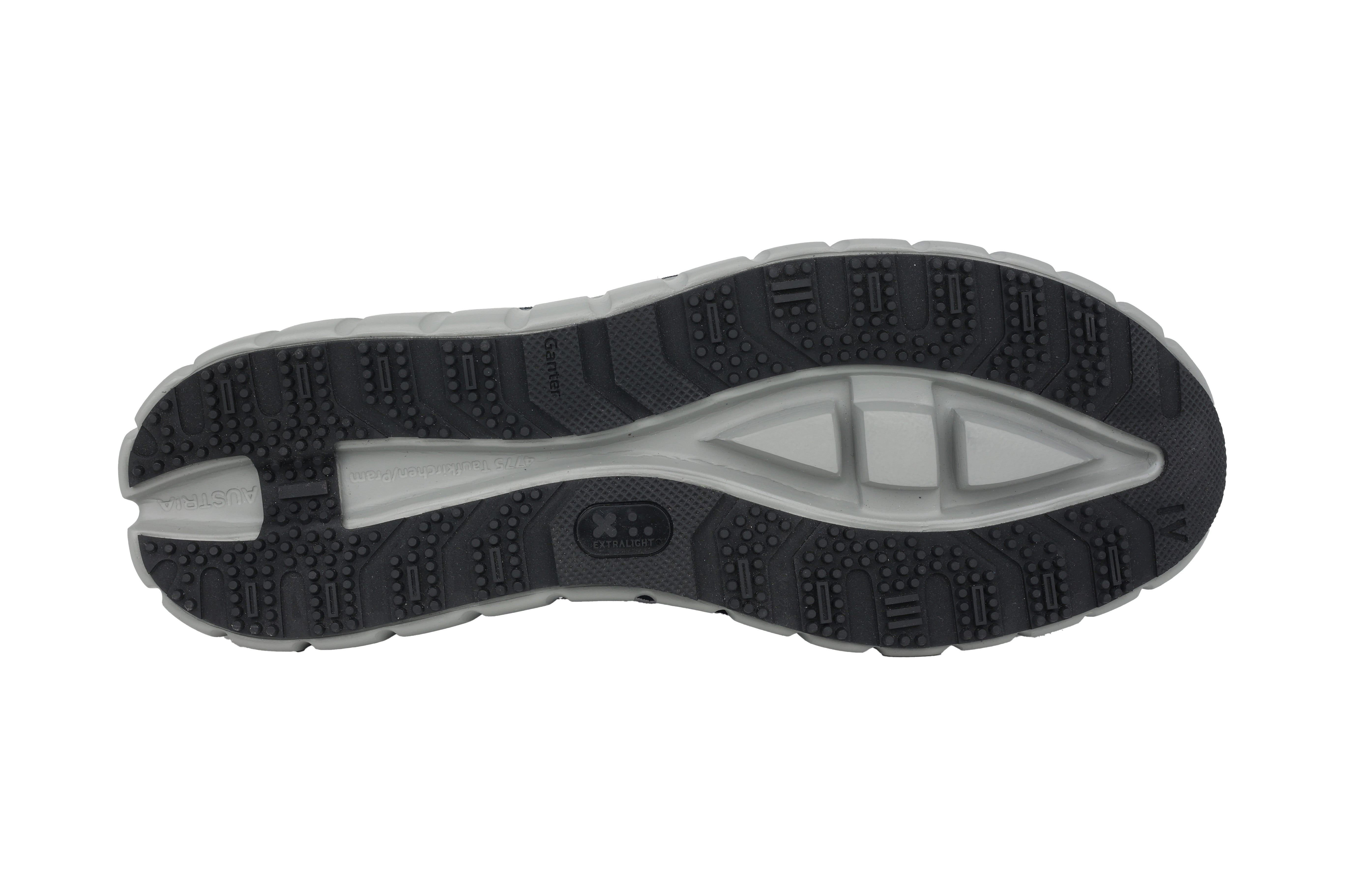 'Evo' men's walking walking rolling wide fit (H) shoes - Blue