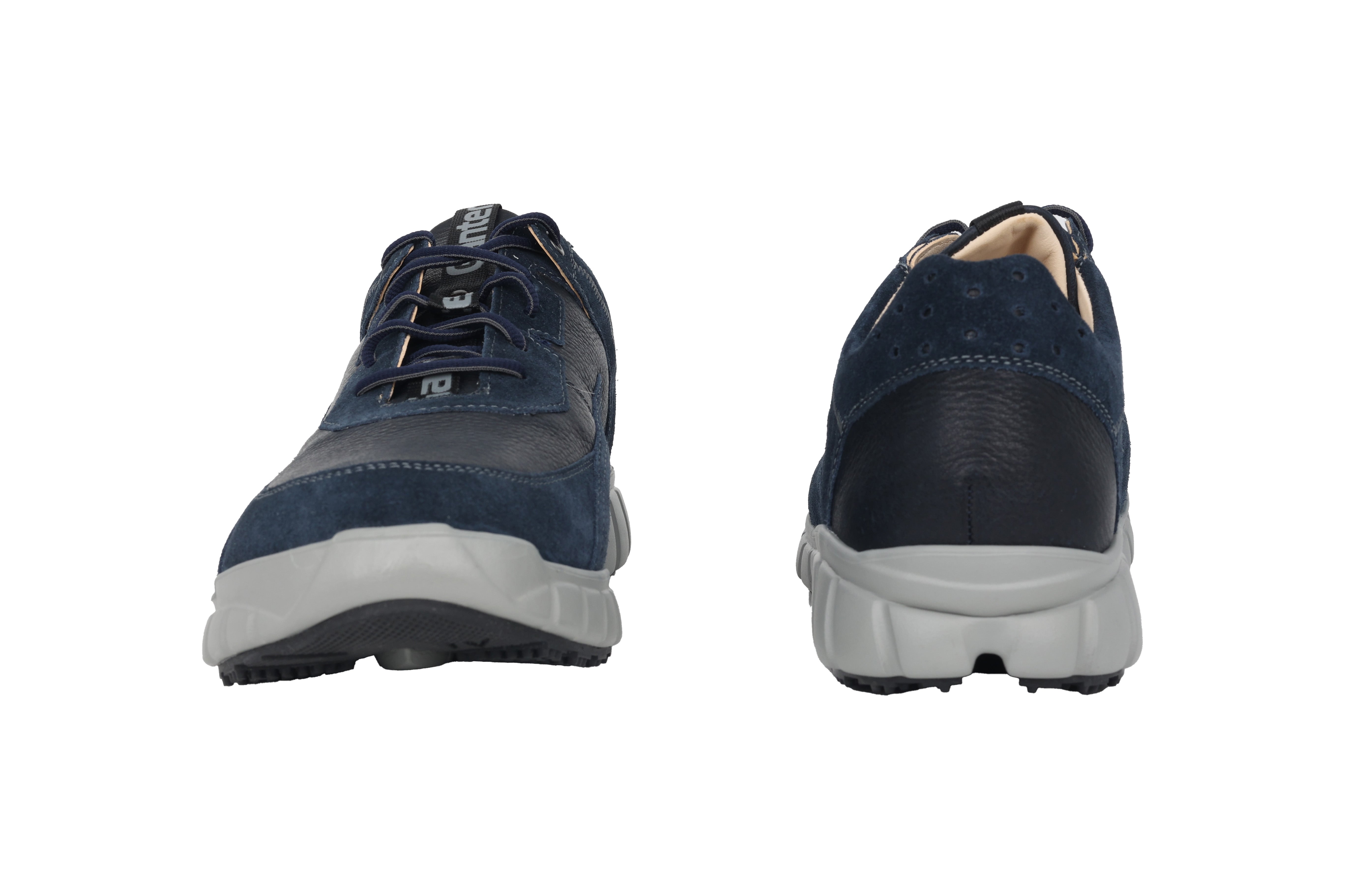 'Evo' men's walking walking rolling wide fit (H) shoes - Blue