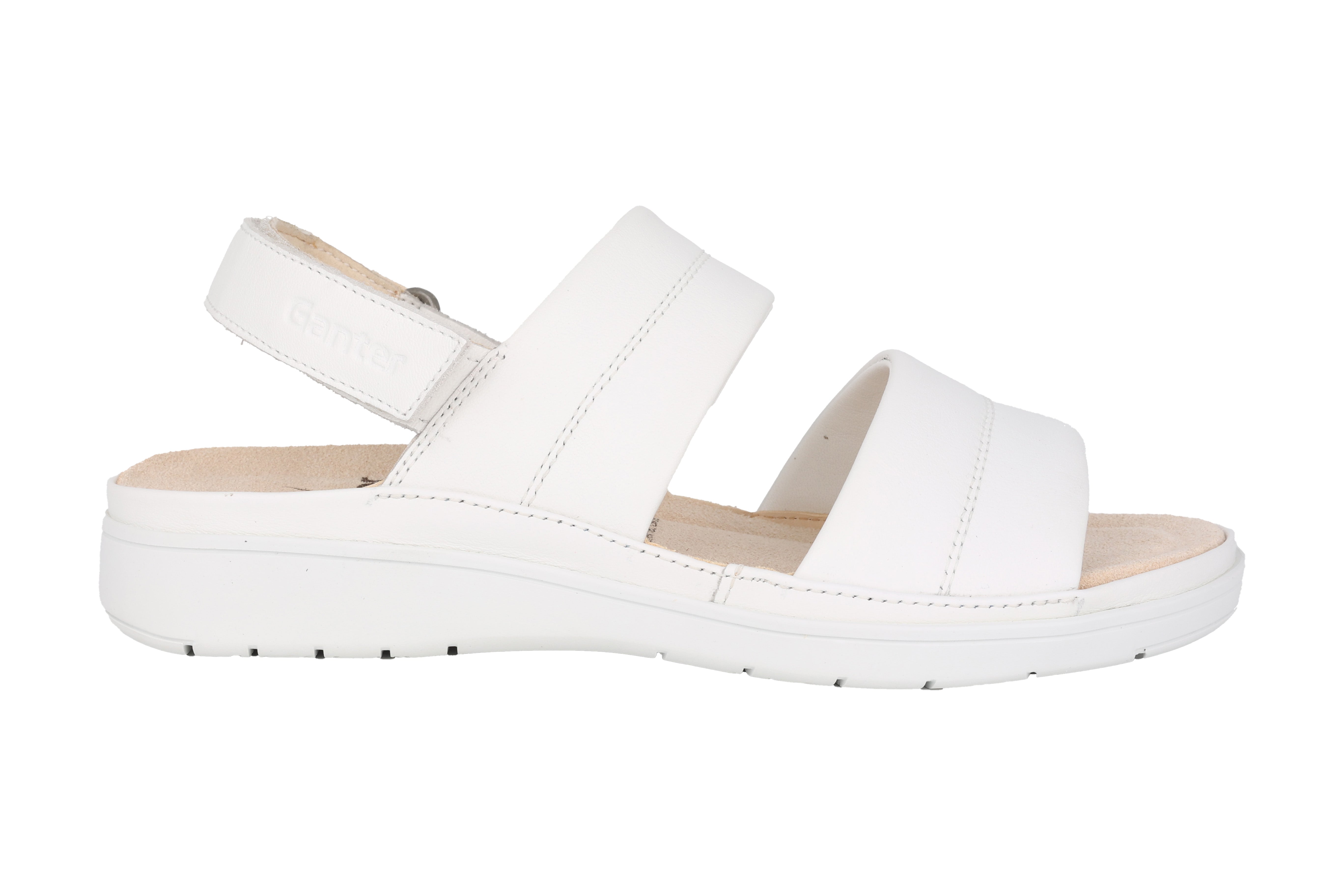 Damessandaal 'Evi' met smalle pasvorm (E) - wit