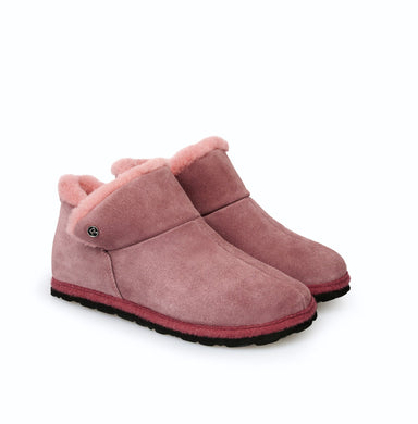 Scarponi da casa imbottiti indoor da donna 'Gardena' - rosa - ChaplinshoesScarponi da casa imbottiti per interni da donna "Gardena" - rosaRohde