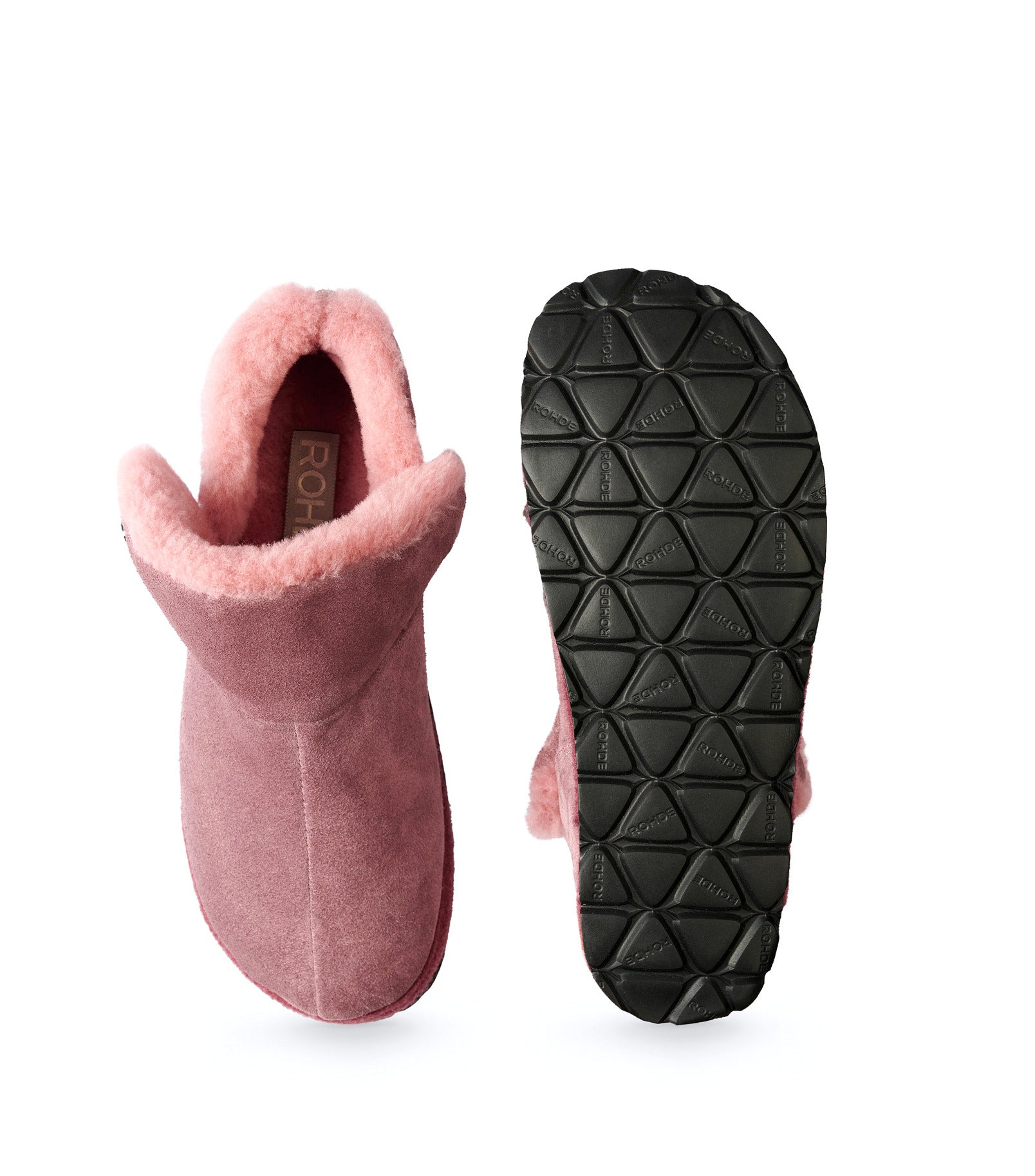 'Gardena' women's indoor warmlined home boot - pink - Chaplinshoes'Gardena' women's indoor warmlined home boot - pinkRohde