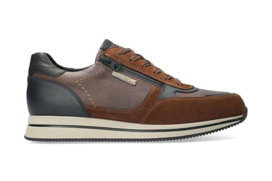 Sneaker uomo 'Gilford' con lacci e zip - Marrone - ChaplinshoesSneaker da uomo con lacci e zip 'Gilford' - MarroneMephisto