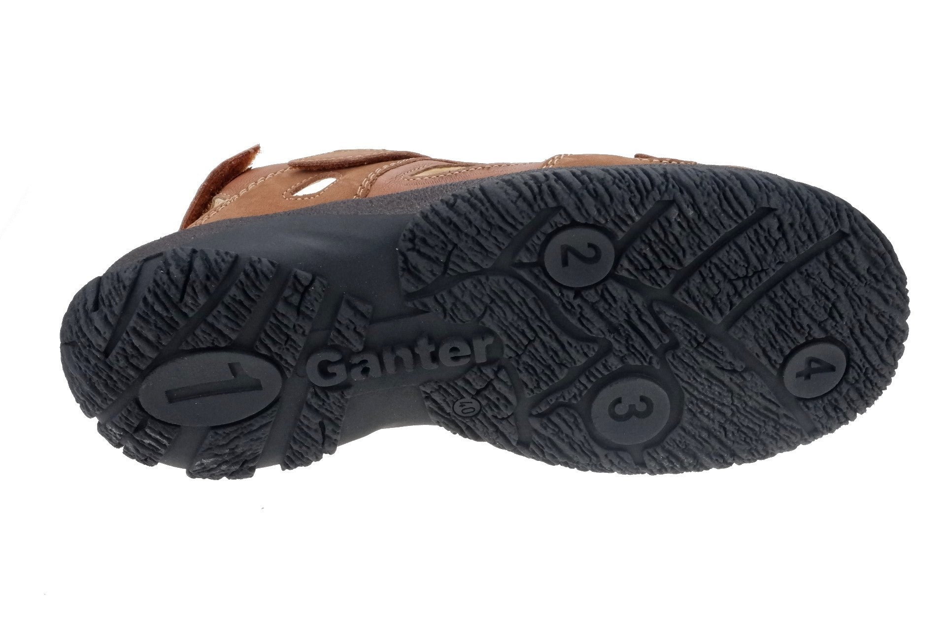 'Giovanni' men's sandal with removable insole - brown - Chaplinshoes'Giovanni' men's sandal with removable insole - brownGanter