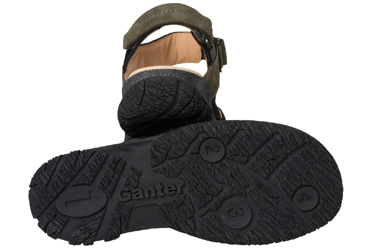 Sandalia de hombre 'Giovanni' con plantilla extraíble - verde - Chaplinshoes'Giovanni' sandalia con plantilla extraíble para hombre - verdeGanter