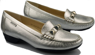 Mocassino da donna 'GONDA' - argento - ChaplinshoesMocassino da donna 'GONDA' - argentoMephisto
