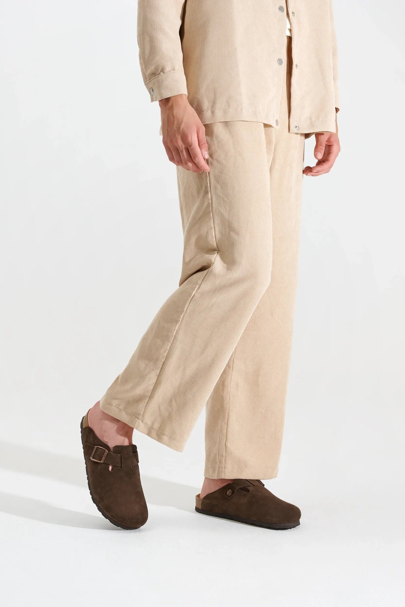 Zueco de exterior para hombre 'Grado' - marrón - ChaplinshoesZueco de exterior para hombre 'Grado' - marrónRohde