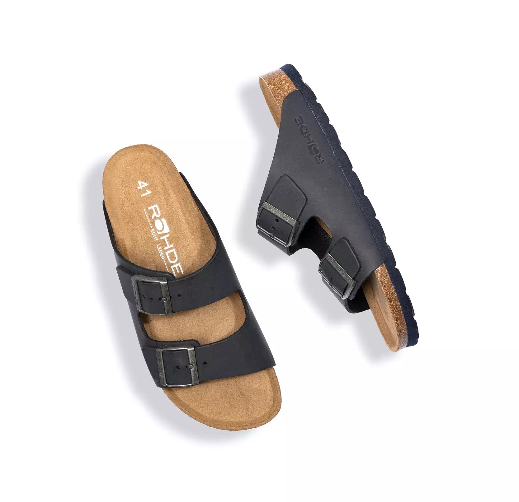 Herensandaal 'Grado' - blauw - ChaplinshoesHerensandaal 'Grado' - blauwRohde