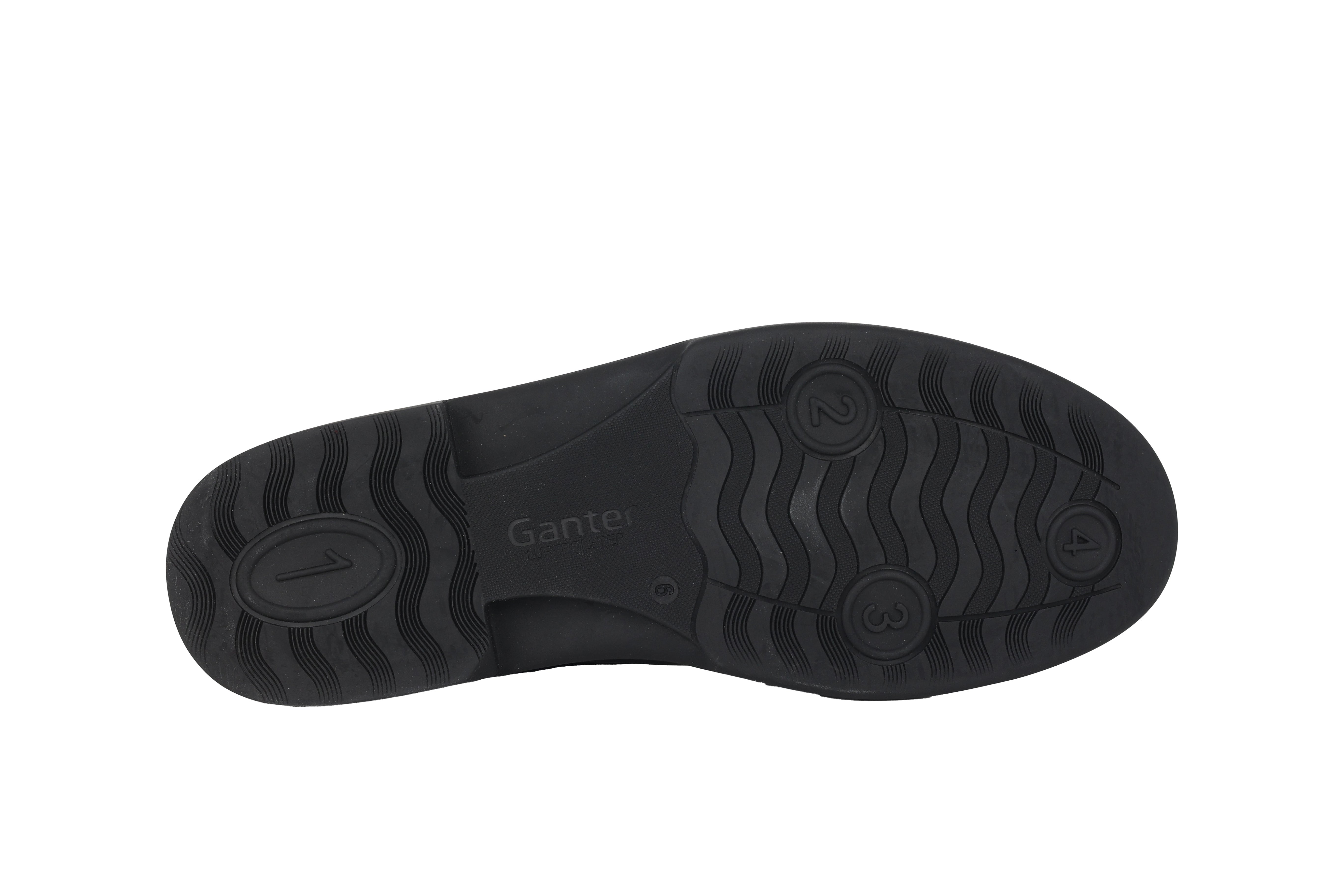 'GREG' men"s dressed broque lace-up - black