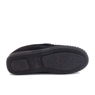 Pantuflas de estar por casa con forro cálido para hombre 'Grizzly Suede' - Negro - ChaplinshoesZapatilla de estar por casa con forro cálido para hombre 'Grizzly Suede' - NegroWarmbat