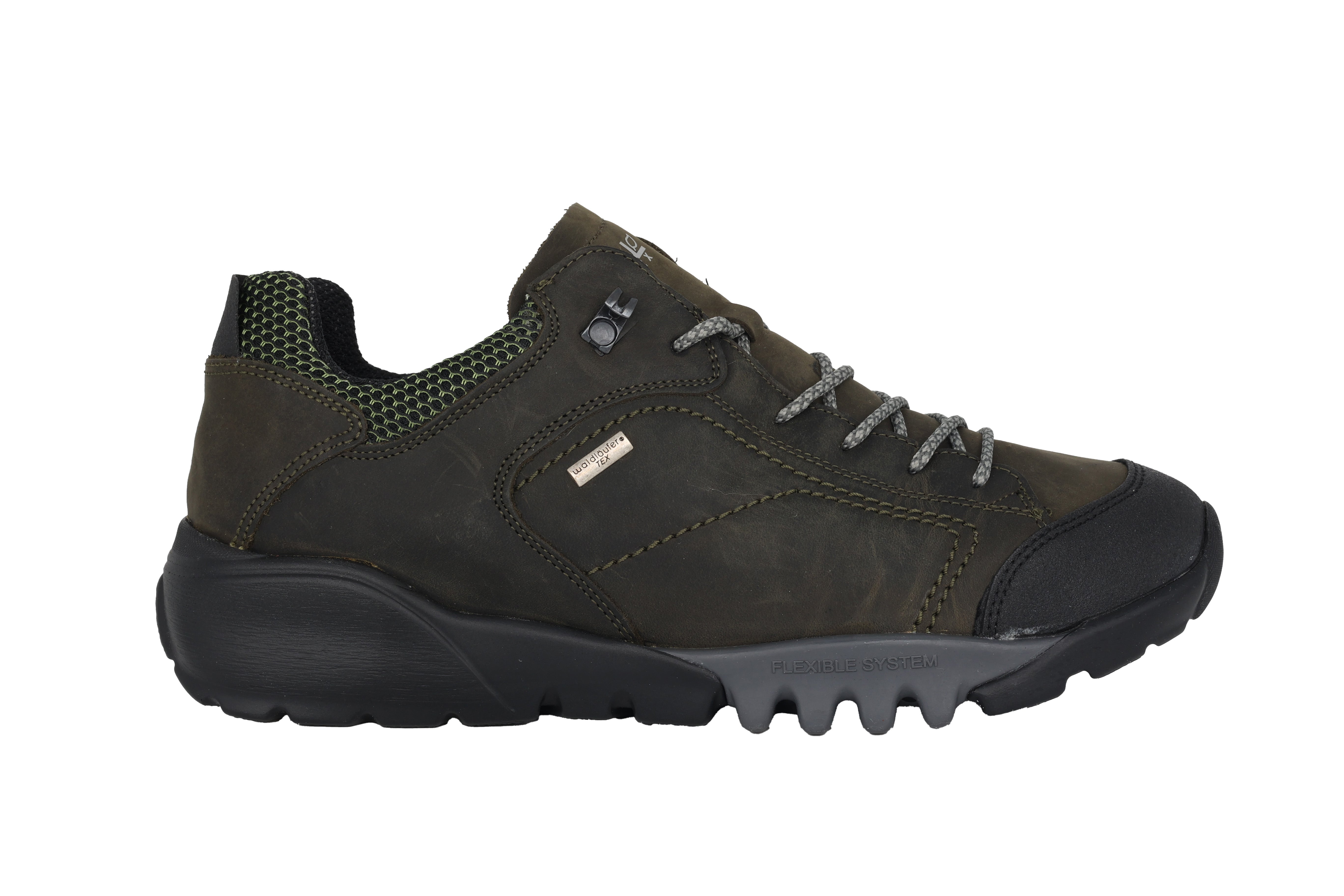 Pánské voděodolné šněrovací boty širokého střihu (H-Fritz) – šedé