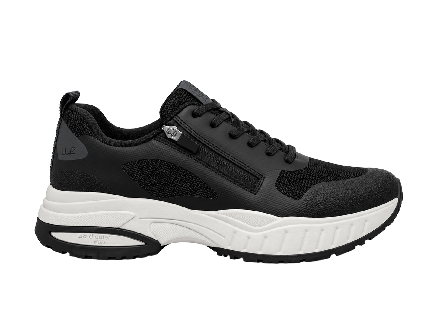 'H Pero' herr vid passform (H) löparsneaker - Svart