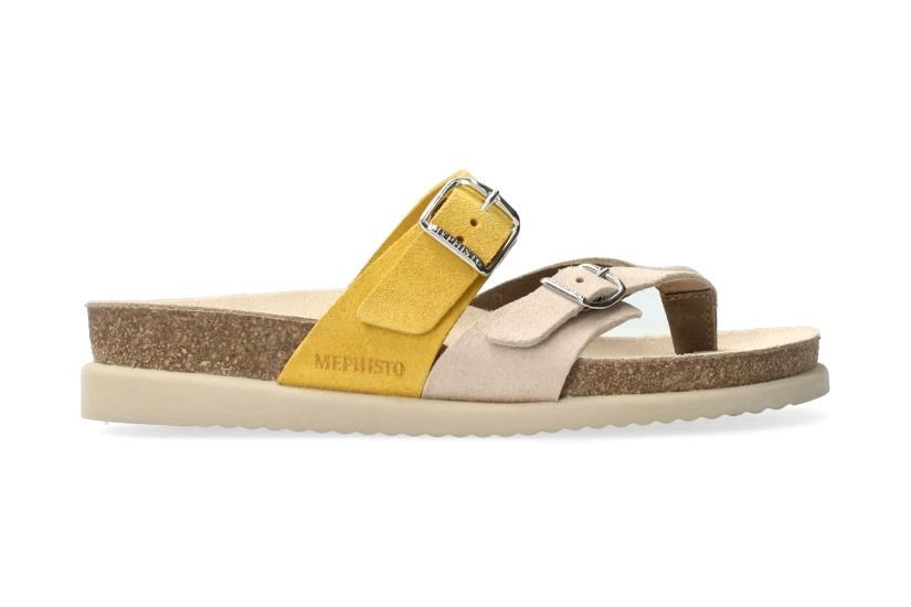 Sandalia de mujer 'Happy' - Beige Amarillo - ChaplinshoesSandalia de mujer 'Happy' - Beige AmarilloMephisto