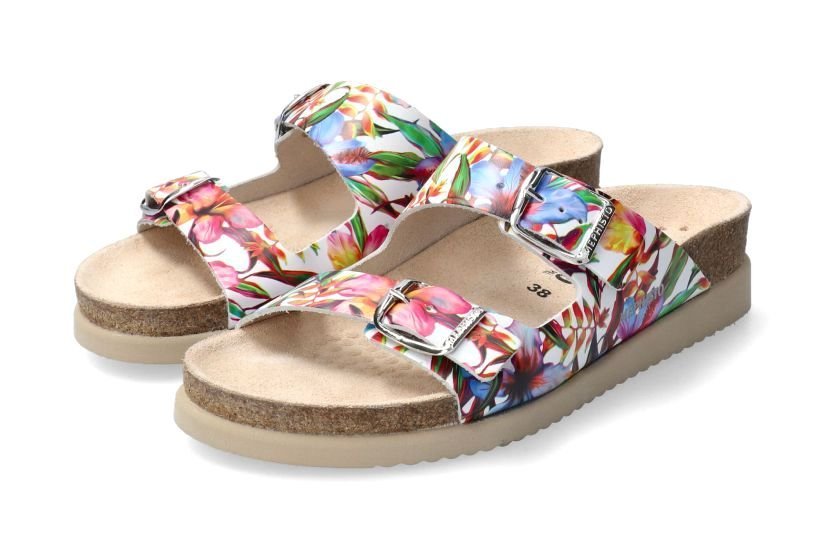 Sandalia de mujer 'Harmony' - Flor multicolor - ChaplinshoesSandalia de mujer 'Harmony' - Flor multicolorMephisto
