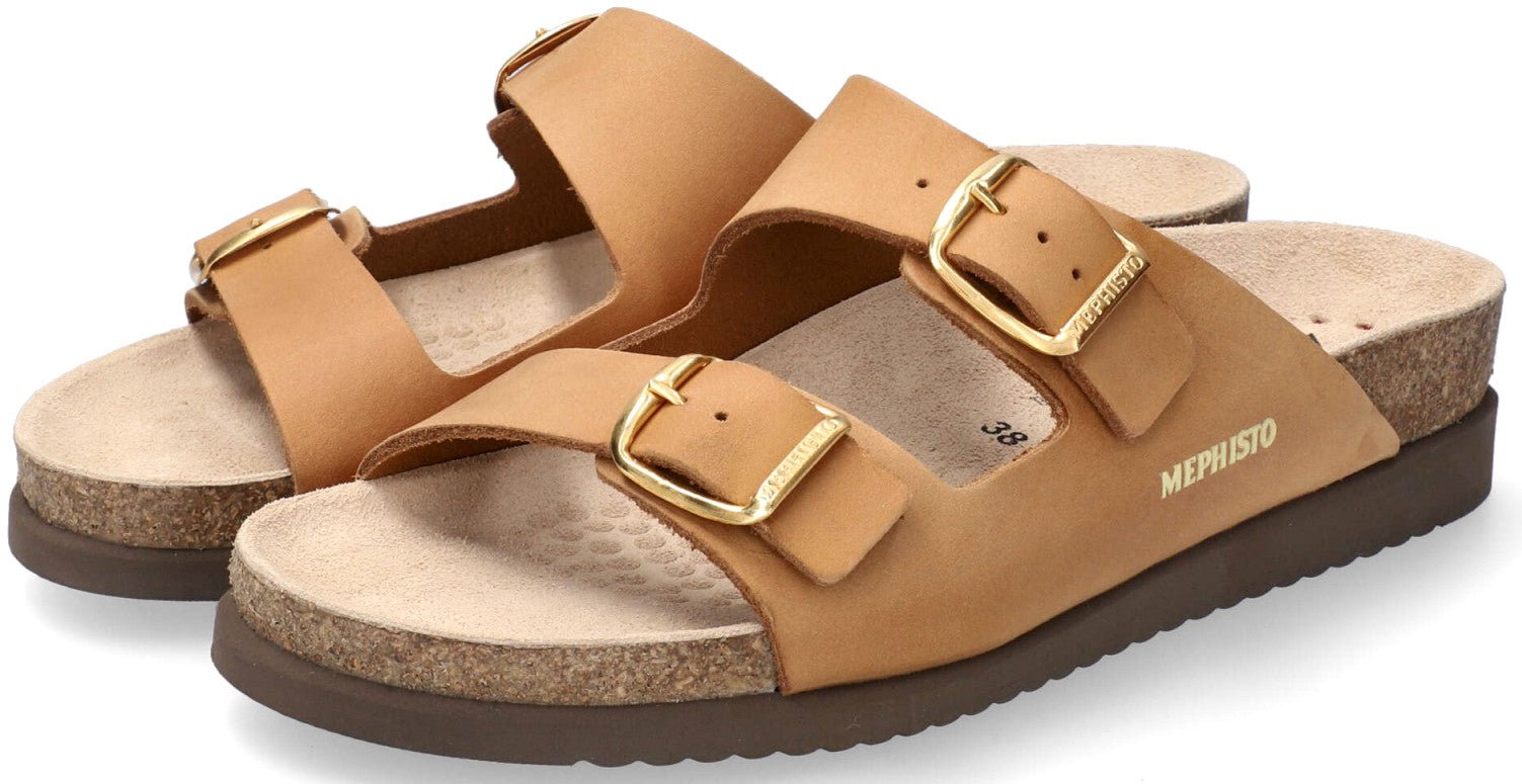 Sandalo slide da donna 'Harmony' - beige - ChaplinshoesSandalo slide da donna "Harmony" - beigeMephisto