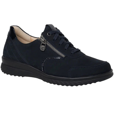 Zapatilla deportiva para mujer 'Heike' de corte ancho (H) - azul - ChaplinshoesZapatilla deportiva para mujer 'Heike' de corte ancho (H) - azulGanter
