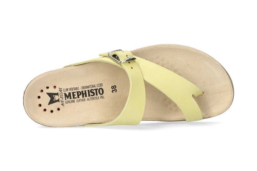 'Helen' women's slide toe sandal - light yellow - Chaplinshoes'Helen' women's slide toe sandal - light yellowMephisto