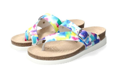 Sandalo slide da donna 'Helen' - fiore multicolor - ChaplinshoesSandalo con punta scorrevole da donna "Helen" - fiore multicoloreMephisto