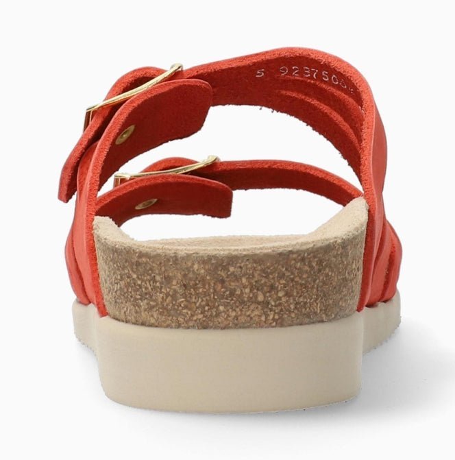 'HELISA' women's slide sandal - coral red - Chaplinshoes'HELISA' women's slide sandal - coral redMephisto